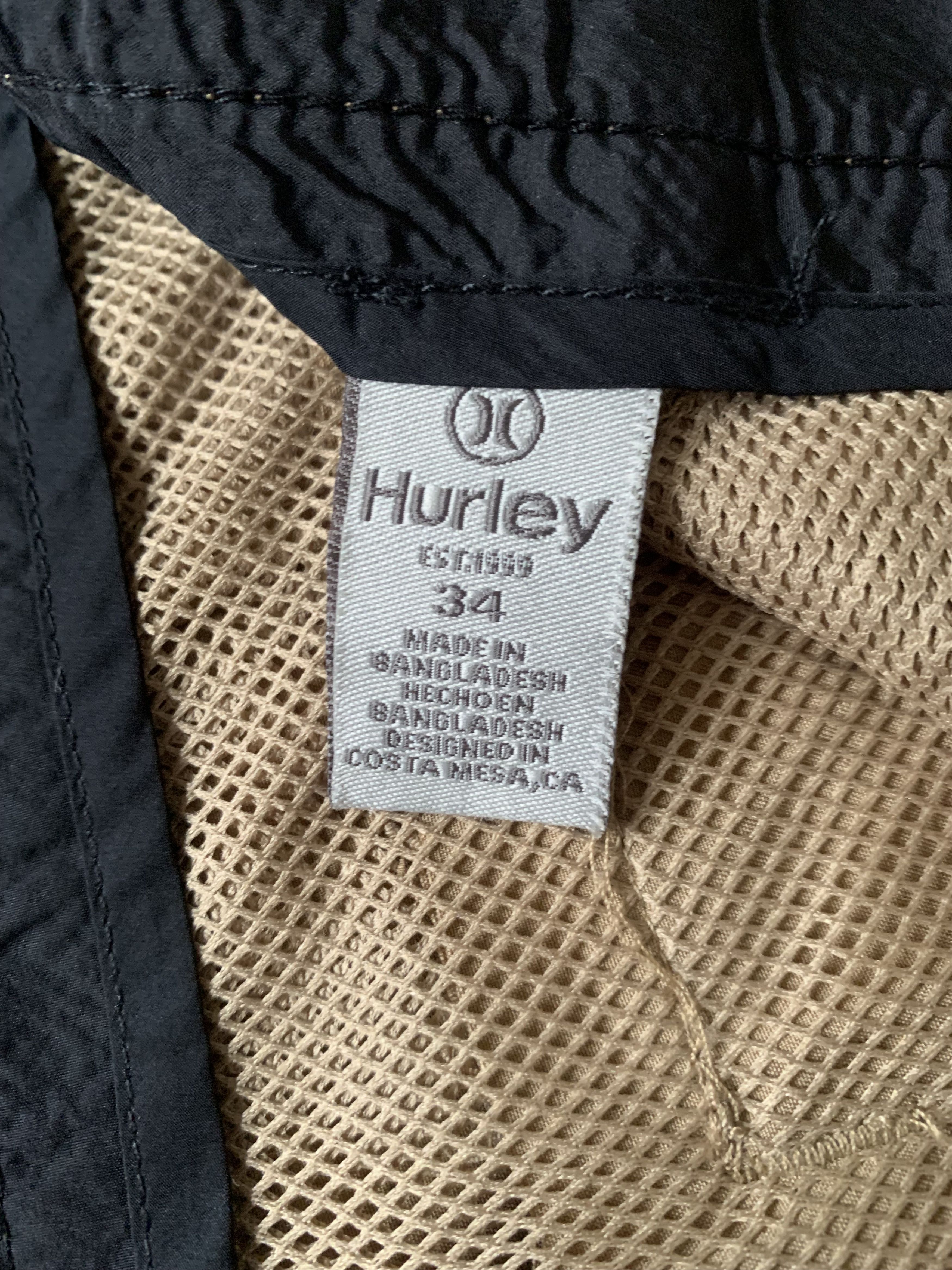 Hurley Hurley Beige Shorts Size US 34 / EU 50 - 7 Thumbnail