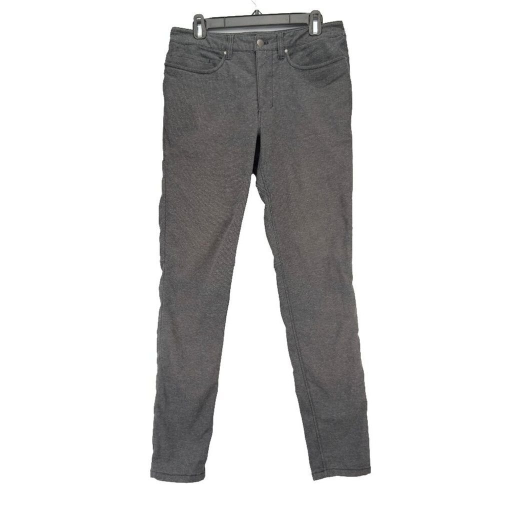 Lululemon Lululemon ABC Pant Slim Tech Canvas 32" Black Pants Size 30 Size US 30 / EU 46 - 7 Thumbnail