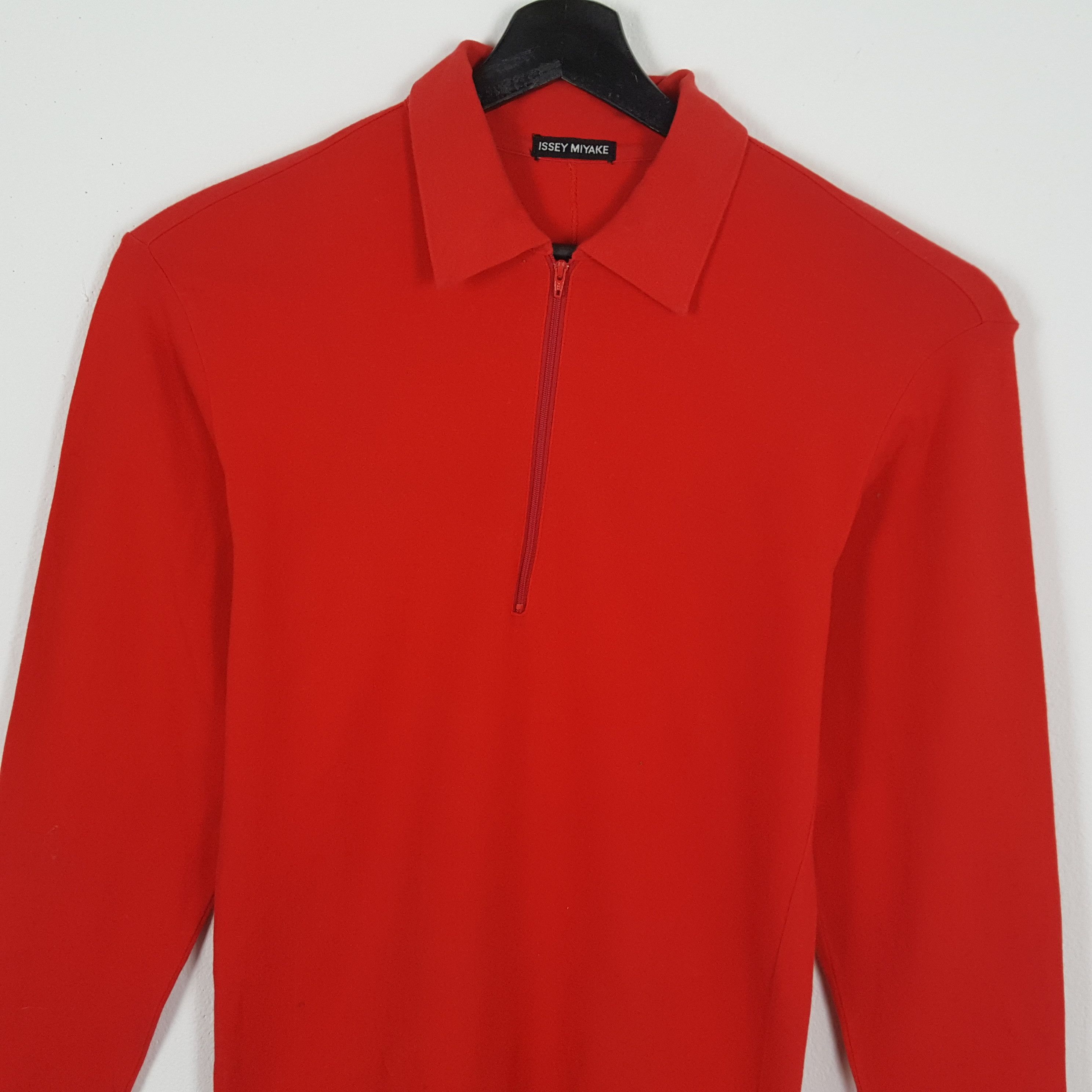 Issey Miyake ISSEY MIYAKE Japanese Designer Fashion Zipper Polos Size US S / EU 44-46 / 1 - 2 Thumbnail