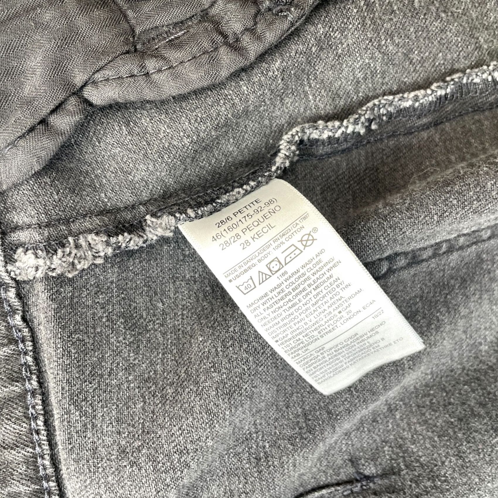 Gap VINTAGE Gap Dress Womens 6P Black Mini Denim Sweetheart Neck Sleeveless Button Front Size M / US 6-8 / IT 42-44 - 4 Thumbnail
