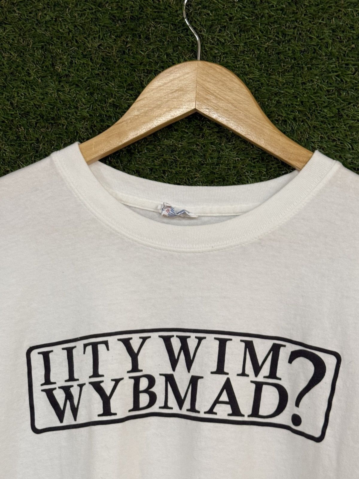 Vintage Vintage Sexy Woman Happy Ending Card Tee White Medium Size US M / EU 48-50 / 2 - 3 Thumbnail