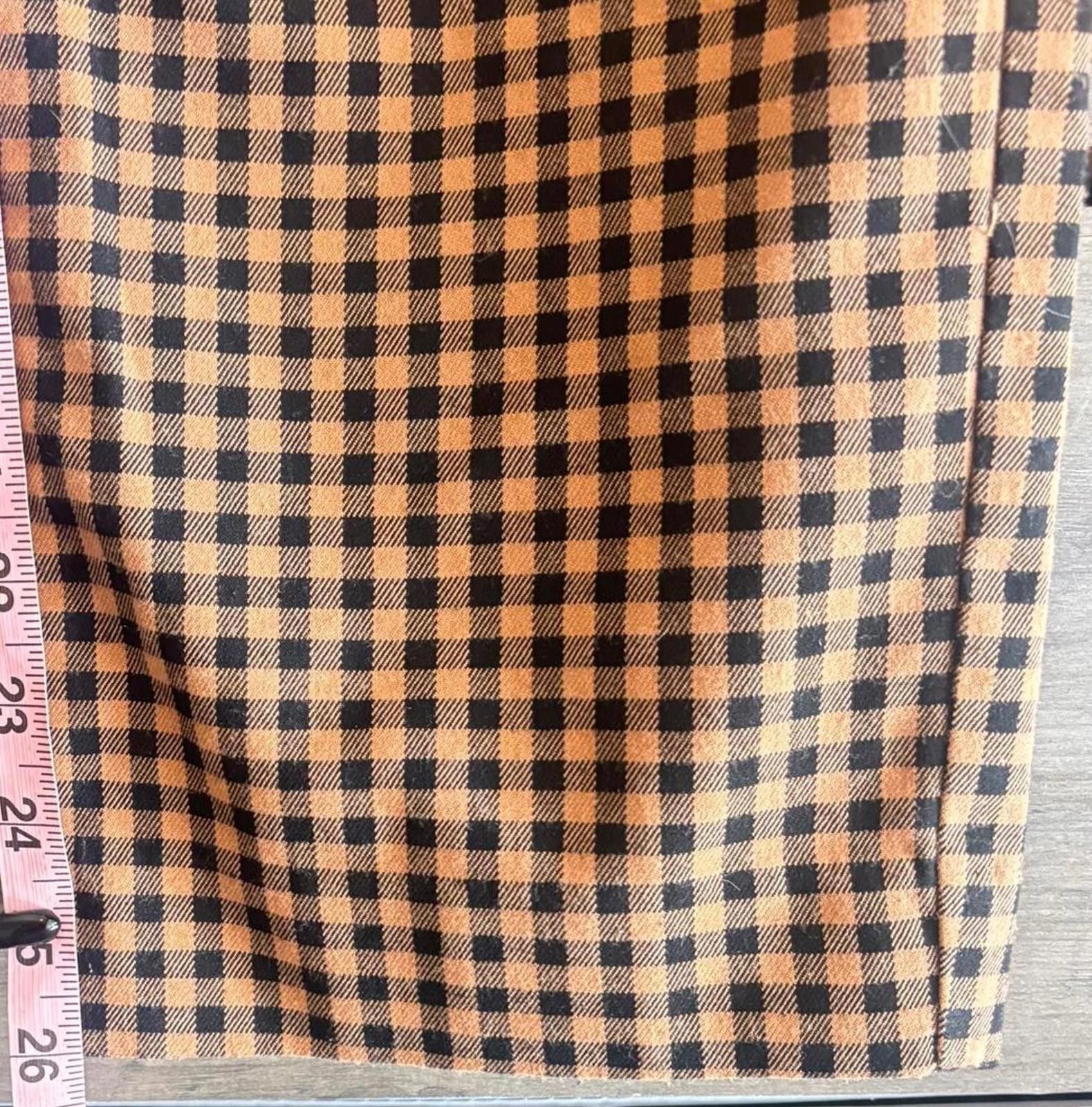 Brixton Brixton Women's Casual Checkered Pants Size 26" / US 2 / IT 38 - 8 Thumbnail