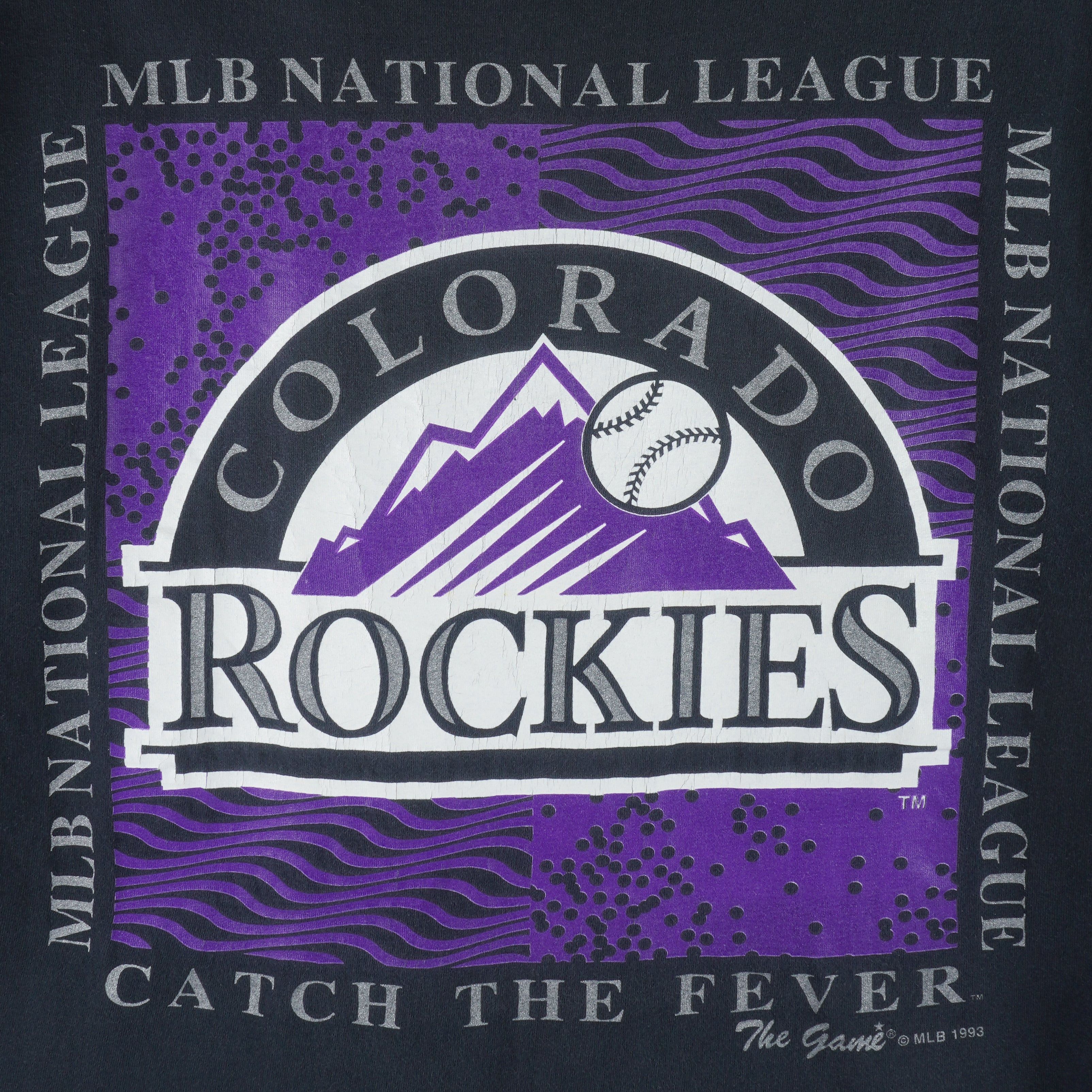 The Game MLB - Colorado Rockies Single Stitch T-Shirt 1993 Size US XL / EU 56 / 4 - 3 Thumbnail