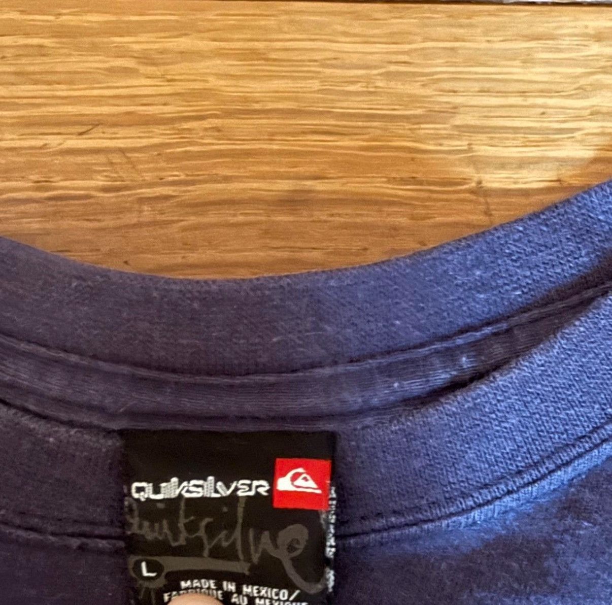 Quiksilver Quiksilver 90s Vintage logo T Shirt Mens RARE y2k Faded Size US L / EU 52-54 / 3 - 3 Thumbnail