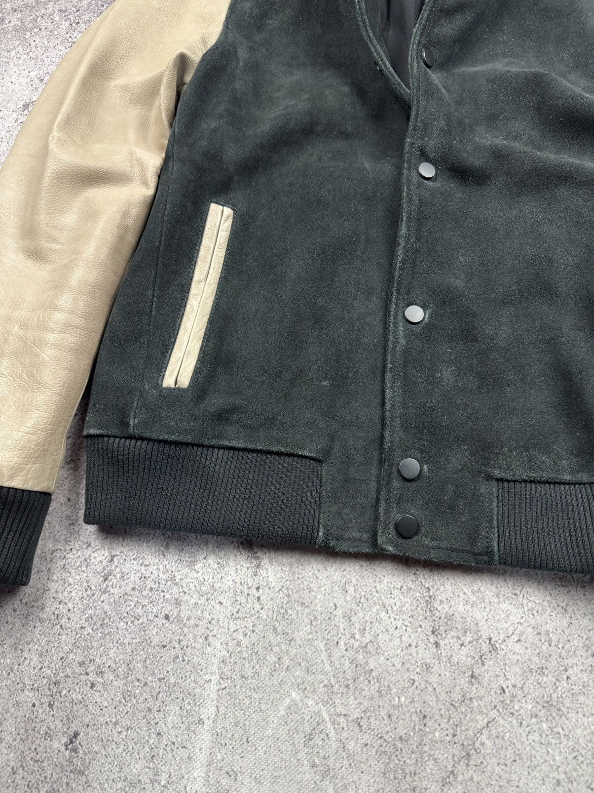 Allsaints Allsaints Suede Leather Bomber Jacket Size US M / EU 48-50 / 2 - 8 Thumbnail