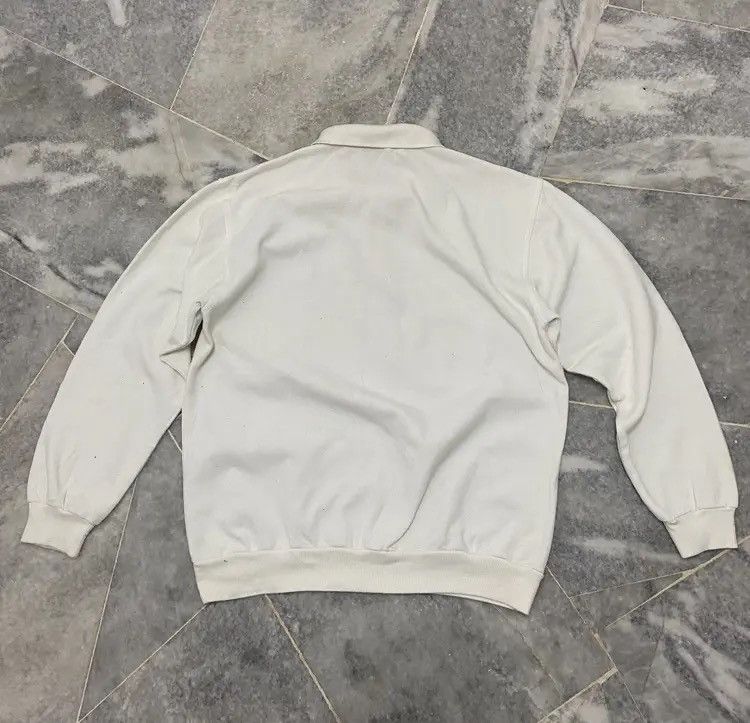 Yves Saint Laurent Vintage YSL small logo polo sweatshirt Size US M / EU 48-50 / 2 - 2 Thumbnail
