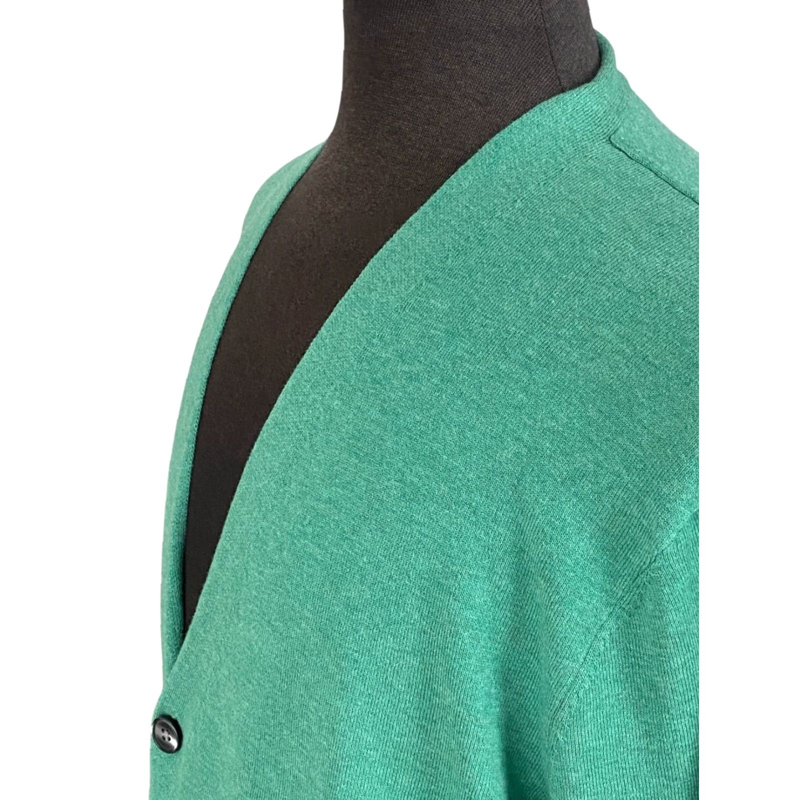 Brooks Brothers Brooks Brothers Cardigan 100% Combed Cotton Green 5-Button Sweater Size XL Size US XL / EU 56 / 4 - 4 Thumbnail
