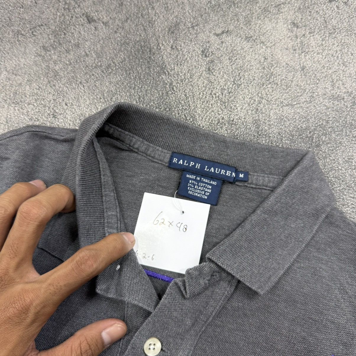 Polo Ralph Lauren POLO RALPH LAUREN grey long poloshirt Size US M / EU 48-50 / 2 - 5 Thumbnail