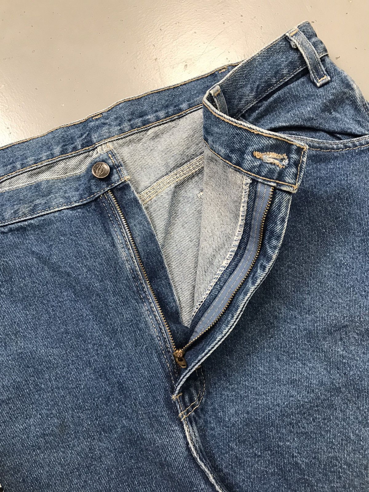 Dickies × Vintage Vintage dickies carpenter denim jort Size US 38 / EU 54 - 6 Thumbnail