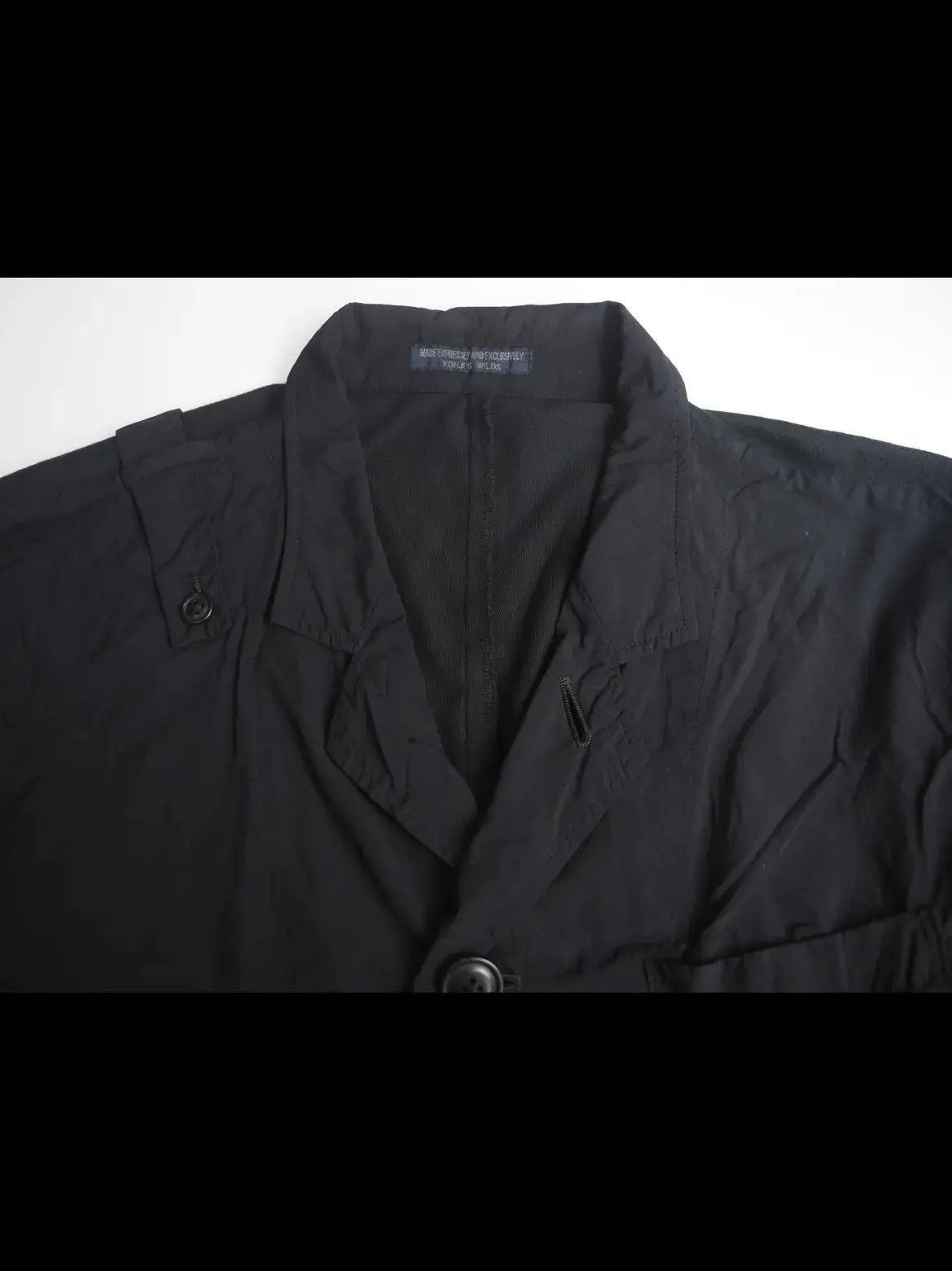 Yohji Yamamoto Yohji Yamamoto Yohji Yamamoto 10SS Nylone Blazer Jacket-25 Size US L / EU 52-54 / 3 - 4 Thumbnail