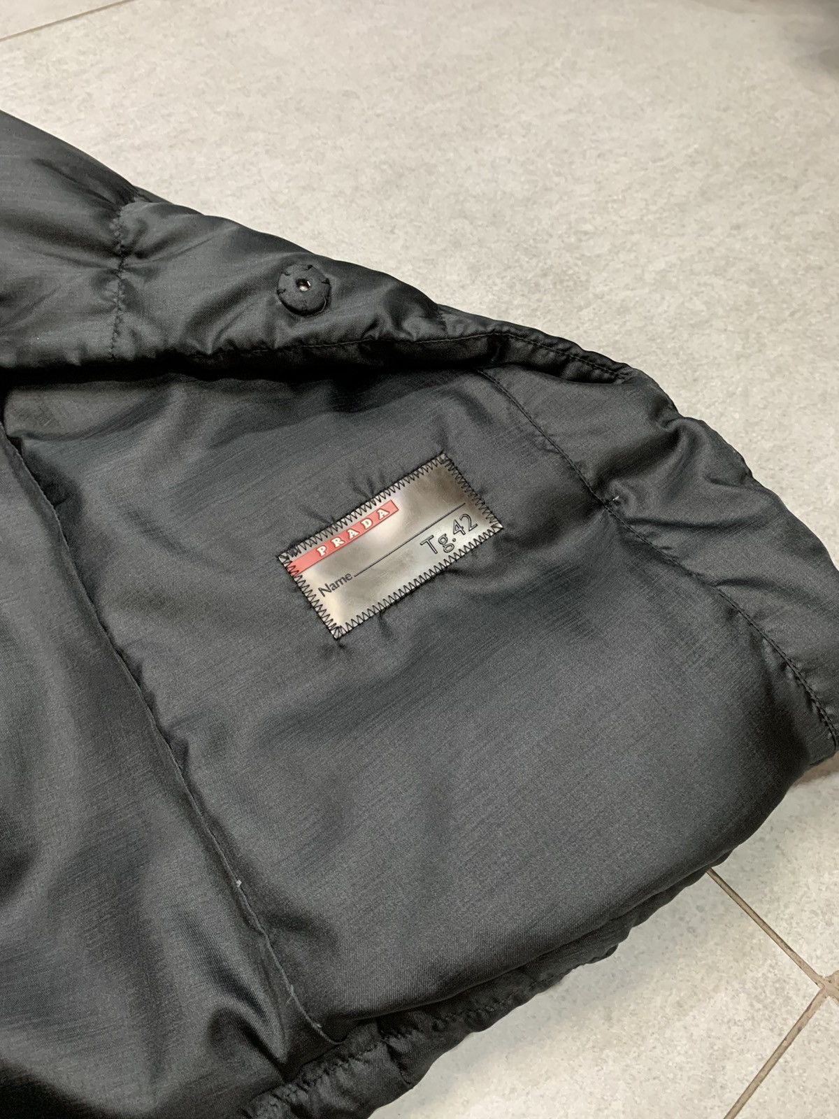 Prada Y2K vintage 2000s Prada quilted puffer jacket Size XL / US 12-14 / IT 48-50 - 3 Thumbnail