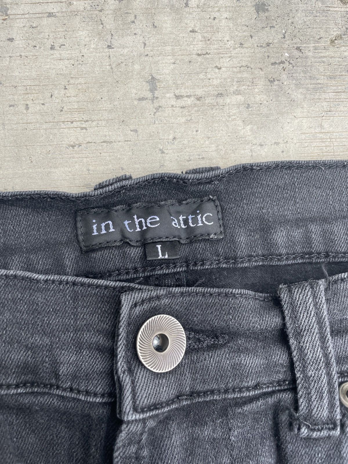 Balmain 2000s japanese in the attic biker jeans Size US 30 / EU 46 - 3 Thumbnail
