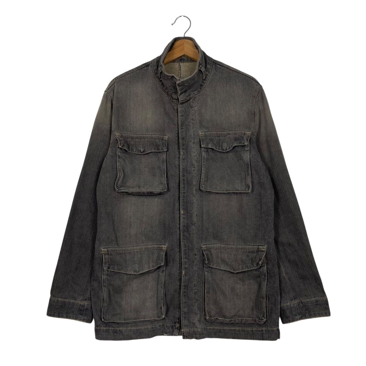 Japanese Brand Japanese Brand Multipocket Denim Jacket Size US M / EU 48-50 / 2 - 1 Thumbnail