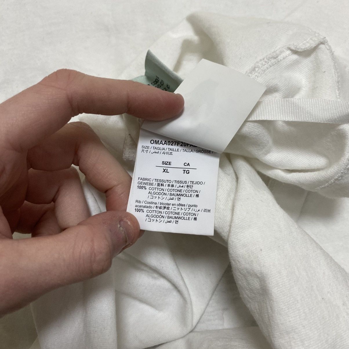 Off-White Off white t shirt Size US L / EU 52-54 / 3 - 11 Thumbnail