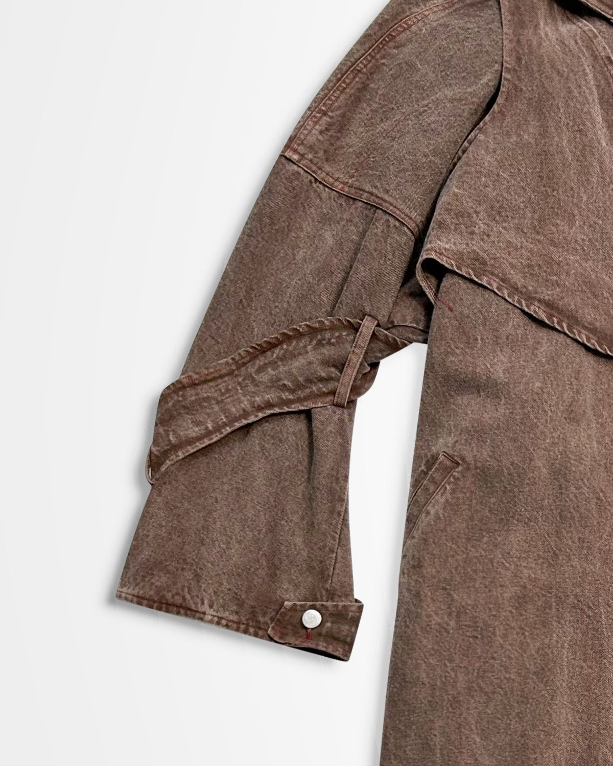 Lueder Lueder, AW24 Civilian Coat Acid Sienna Size US L / EU 52-54 / 3 - 4 Thumbnail