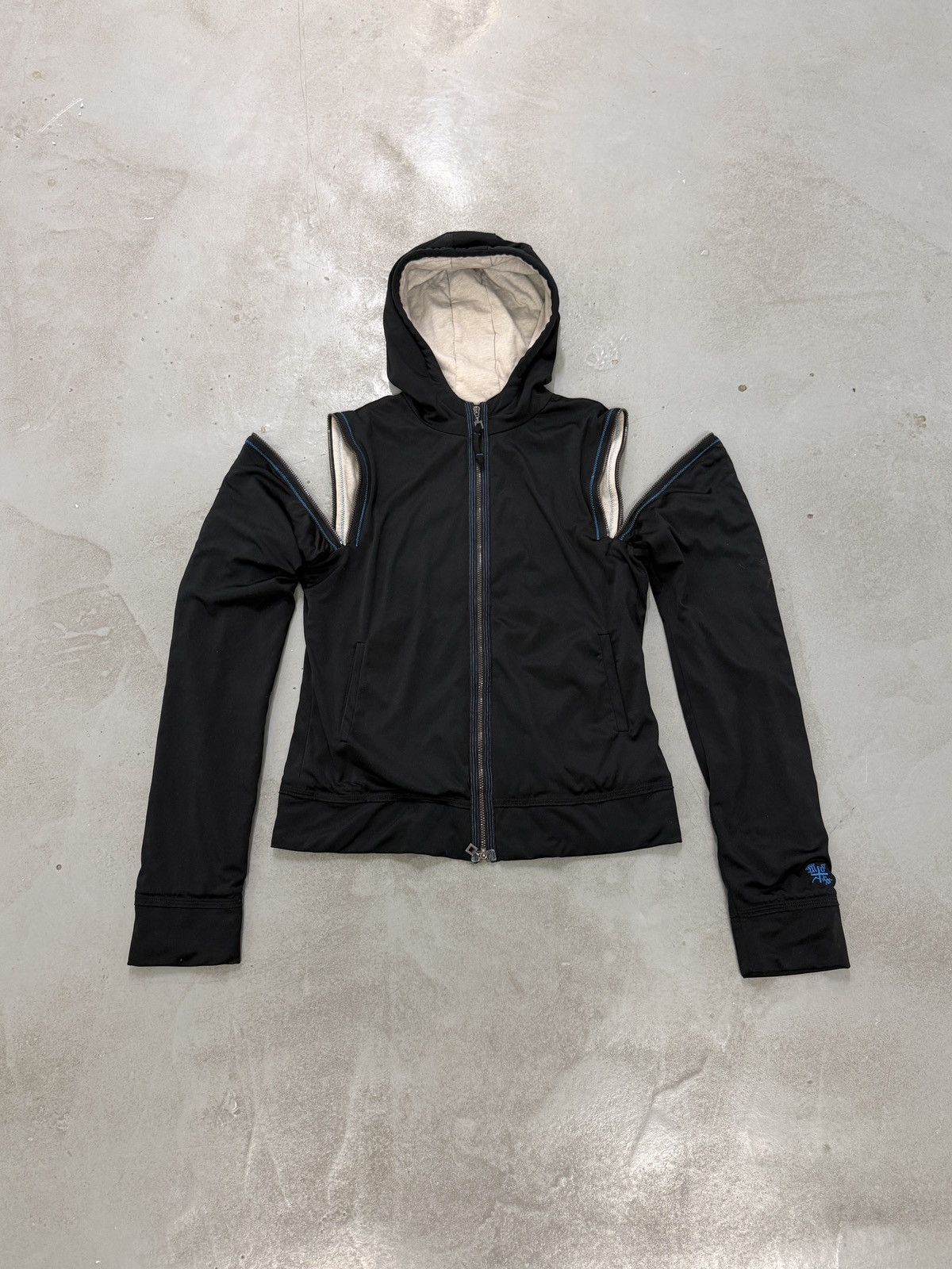 Marithe + Francois Girbaud Marithé François Girbaud Transformable Technical Zip Hoodie Size S / US 4 / IT 40 - 1 Thumbnail