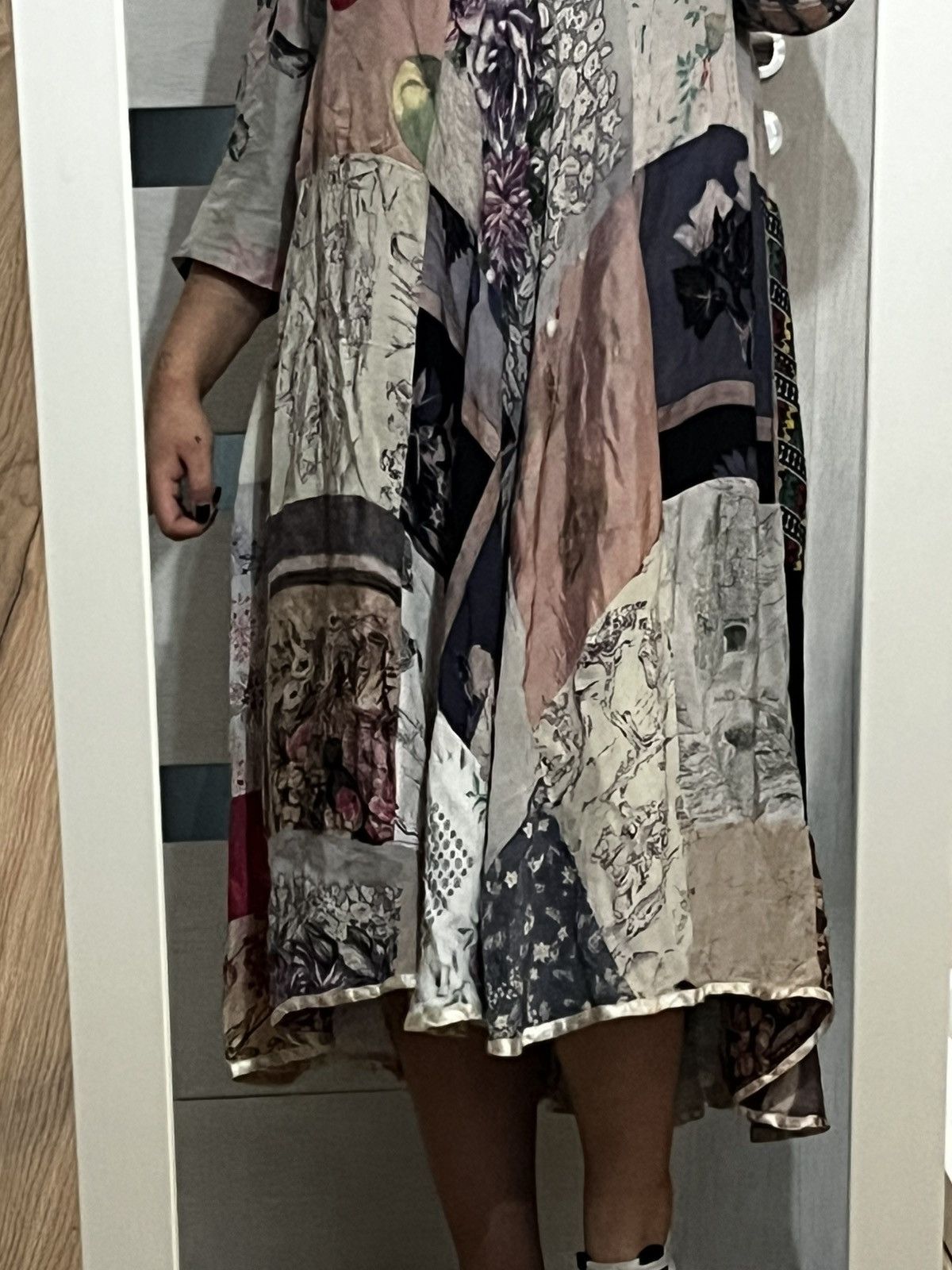 Vintage Boho hippie style maxi dress Size ONE SIZE - 3 Thumbnail