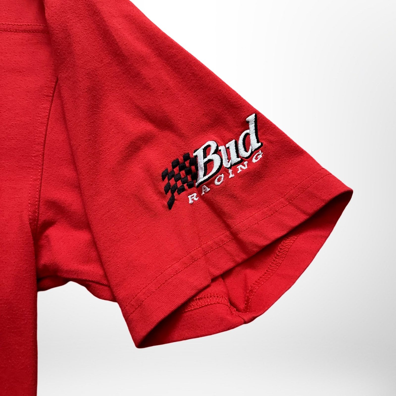 Chase Authentics Dale Earnhardt Jr Budweiser Vtg Tee Size M Size US M / EU 48-50 / 2 - 4 Thumbnail