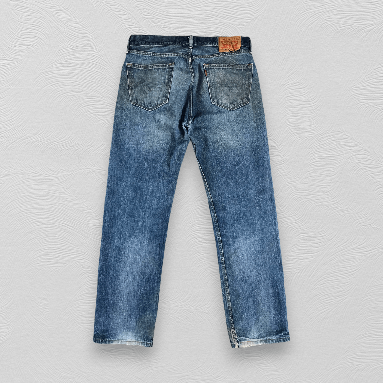 Levi's Vintage Levi's 505 Jeans Faded Blue Denim KJ1384 Size US 34 / EU 50 - 2 Thumbnail