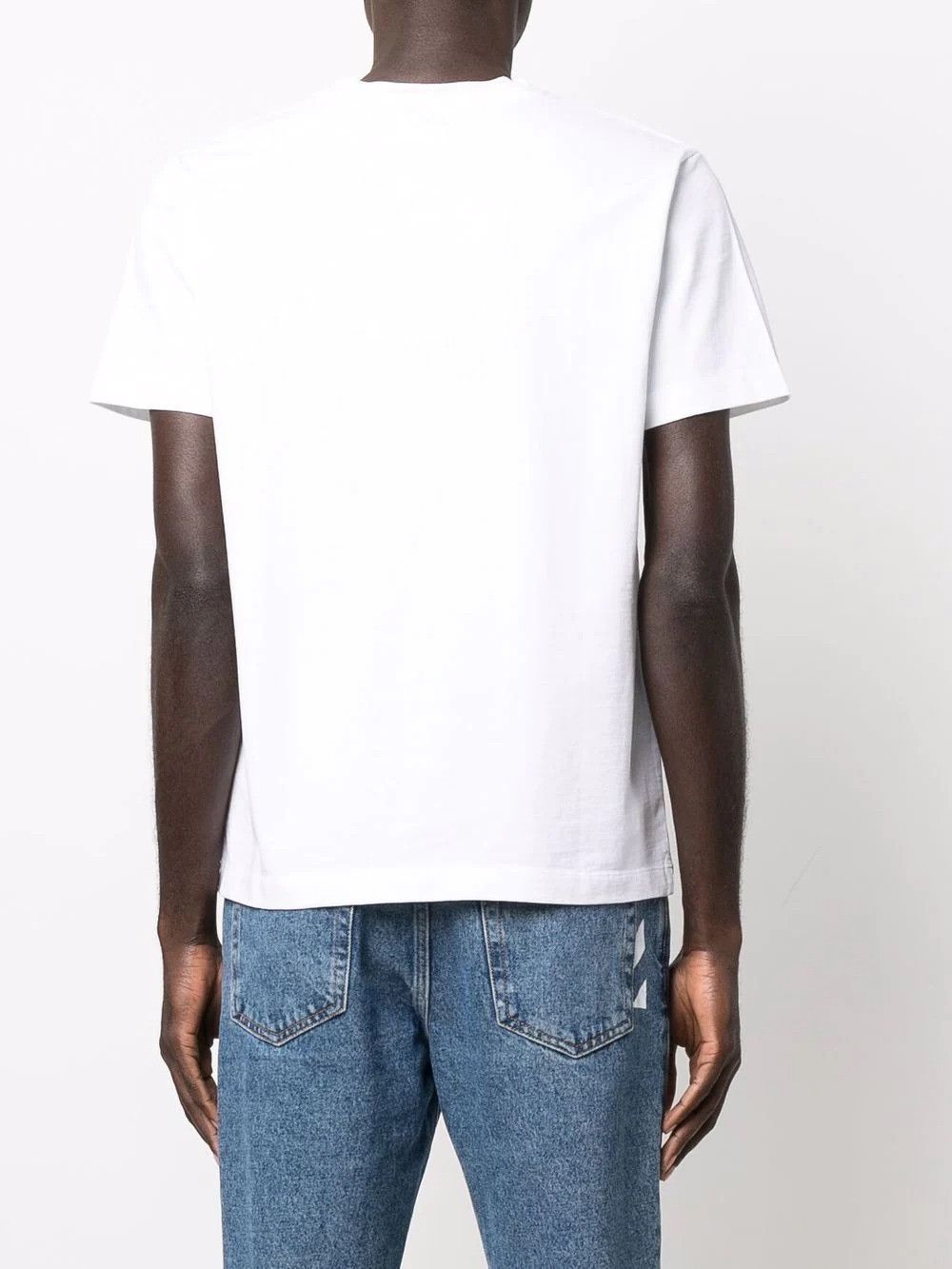 Off-White o1gr1nt0425 For All Slim S/S T-Shirt in White Size US XXL / EU 58 / 5 - 4 Thumbnail