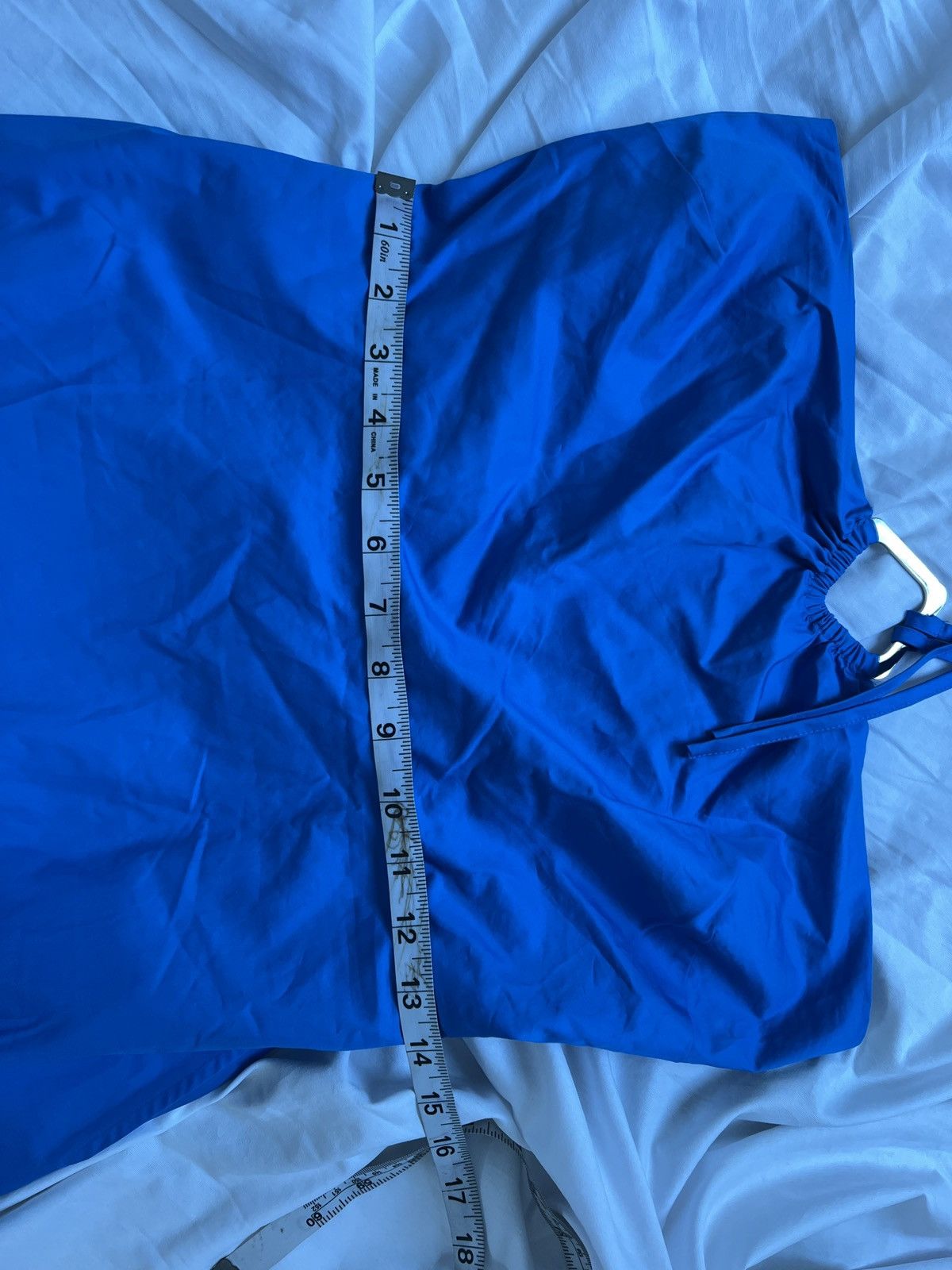 Boston Proper Boston Proper Hardware Halter Tiered Poplin Maxi Dress Size M / US 6-8 / IT 42-44 - 7 Thumbnail