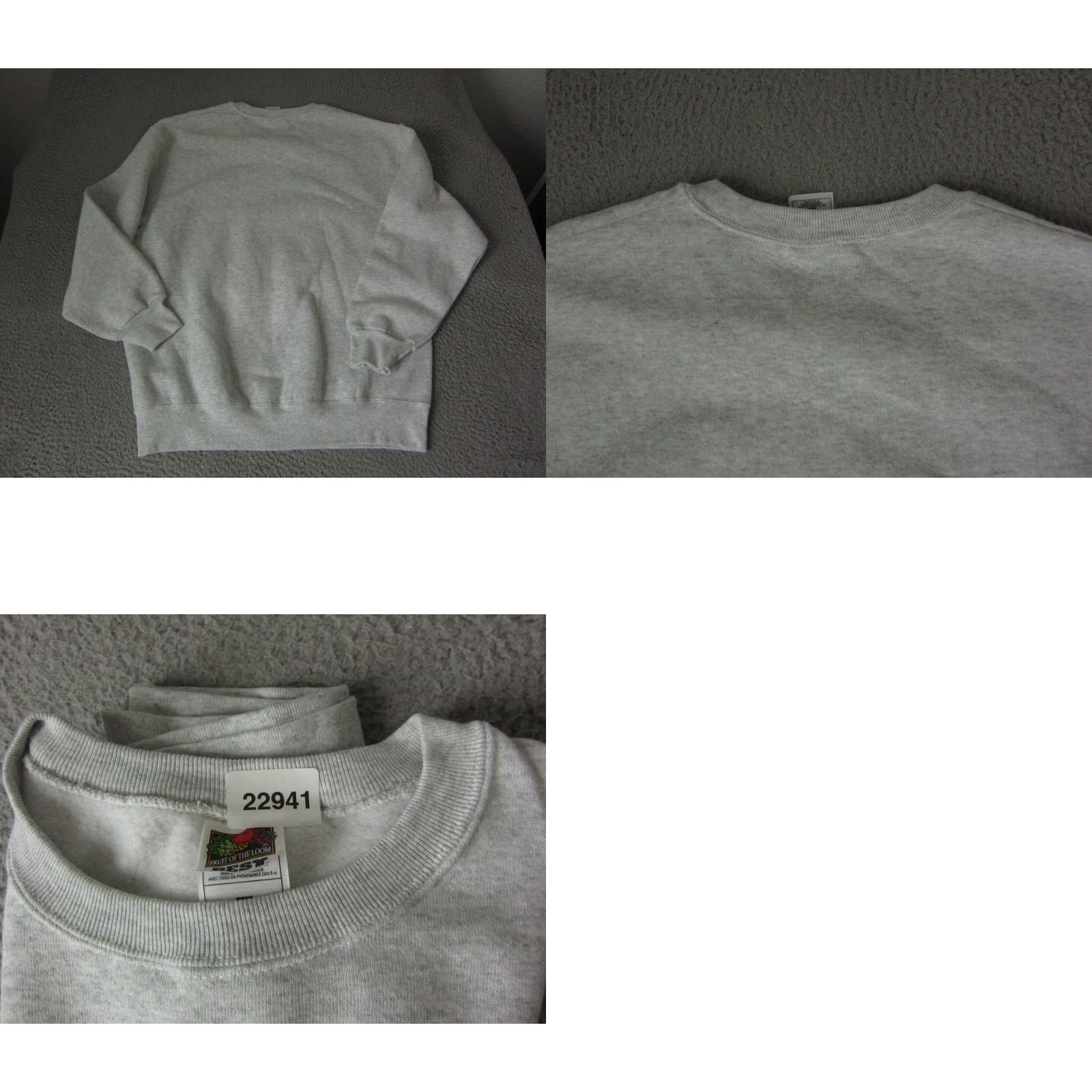 Vintage VINTAGE TV Guide Sweatshirt Mens Large Gray 90s Pullover Knit Logo Size US L / EU 52-54 / 3 - 8 Thumbnail