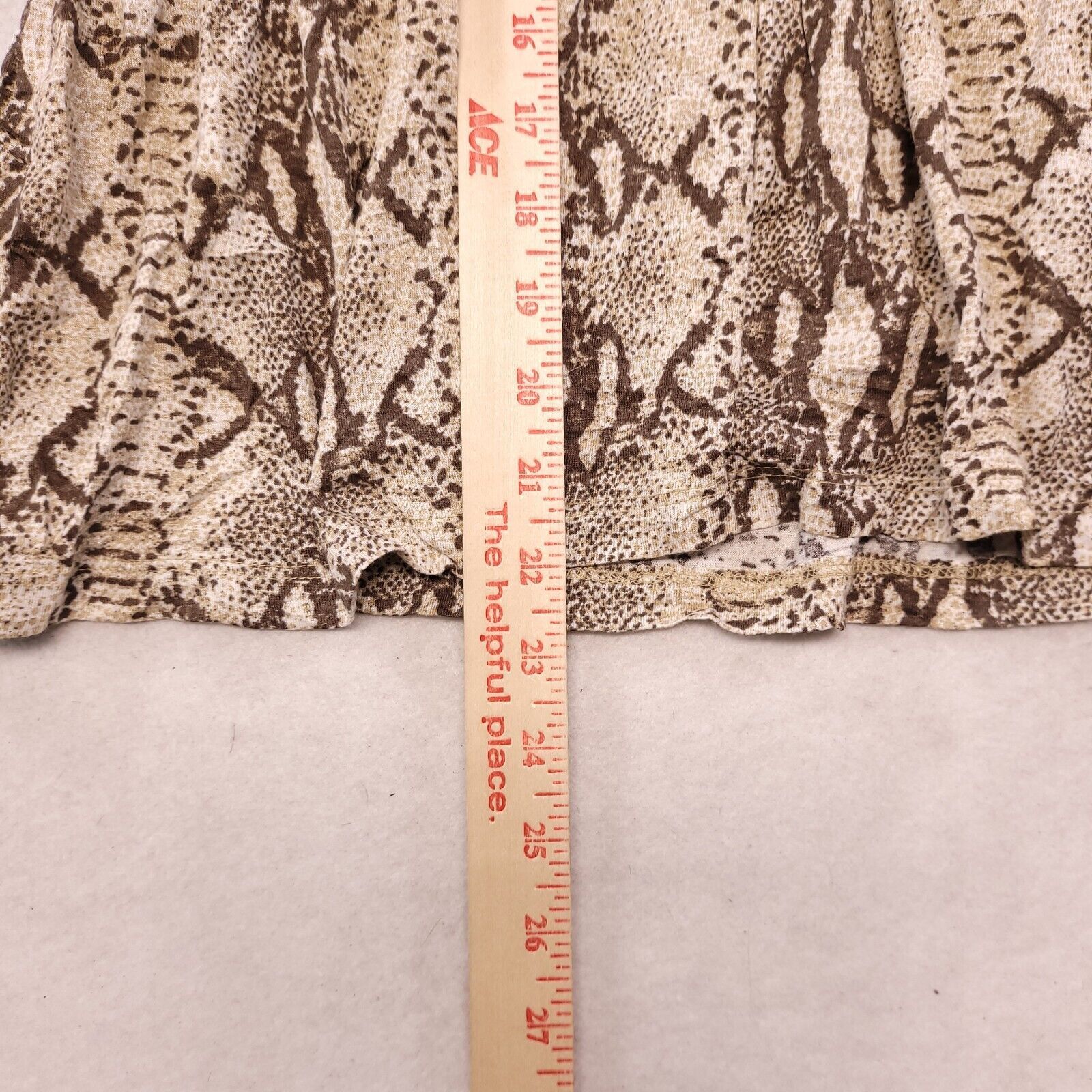 H&M H&M Casual Blouse Shirt Womens Size Small S Brown Beige Size S / US 4 / IT 40 - 8 Thumbnail