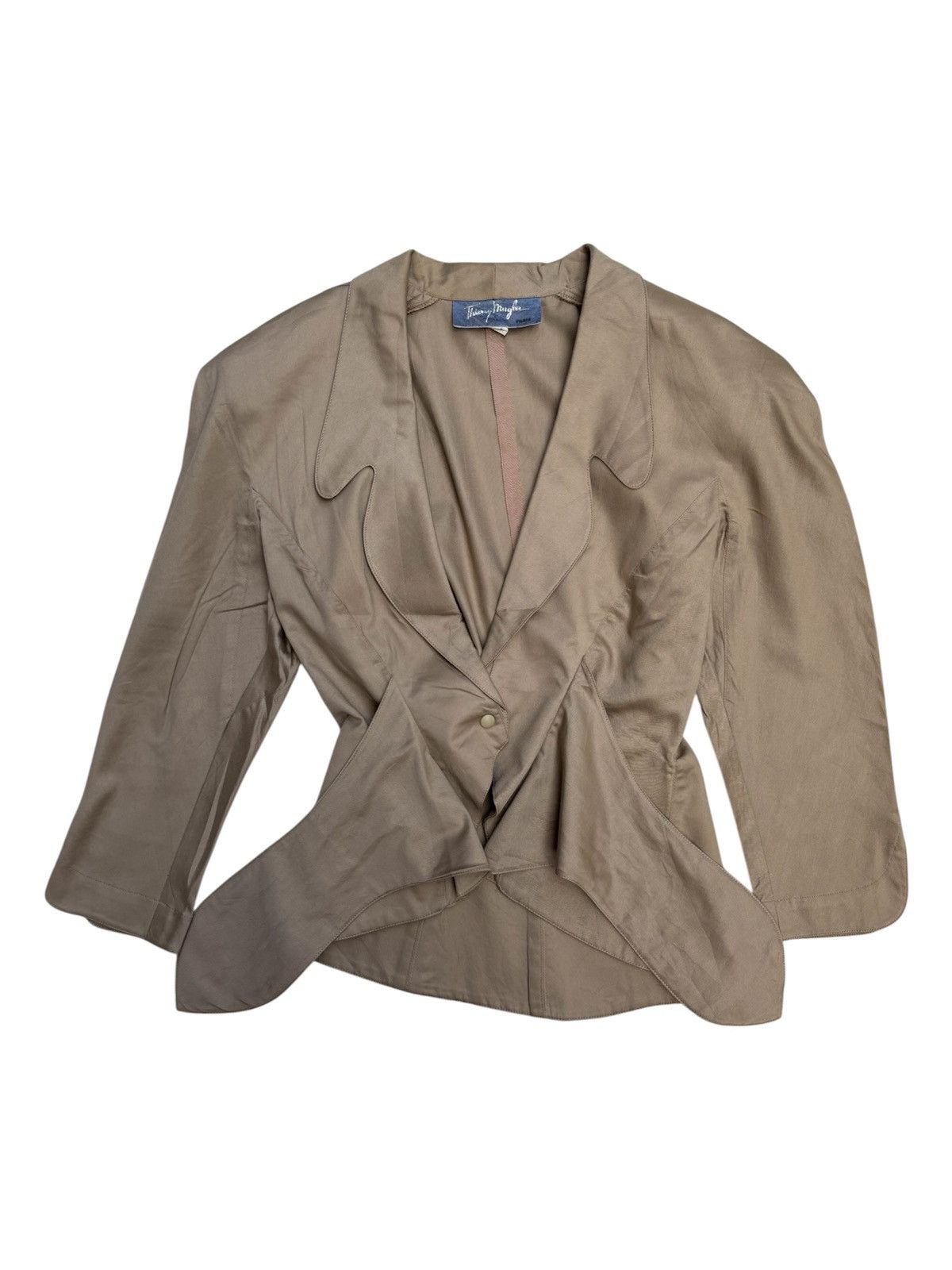 Thierry Mugler 1980s Corset Blazer Jacket Size S / US 4 / IT 40 - 3 Thumbnail