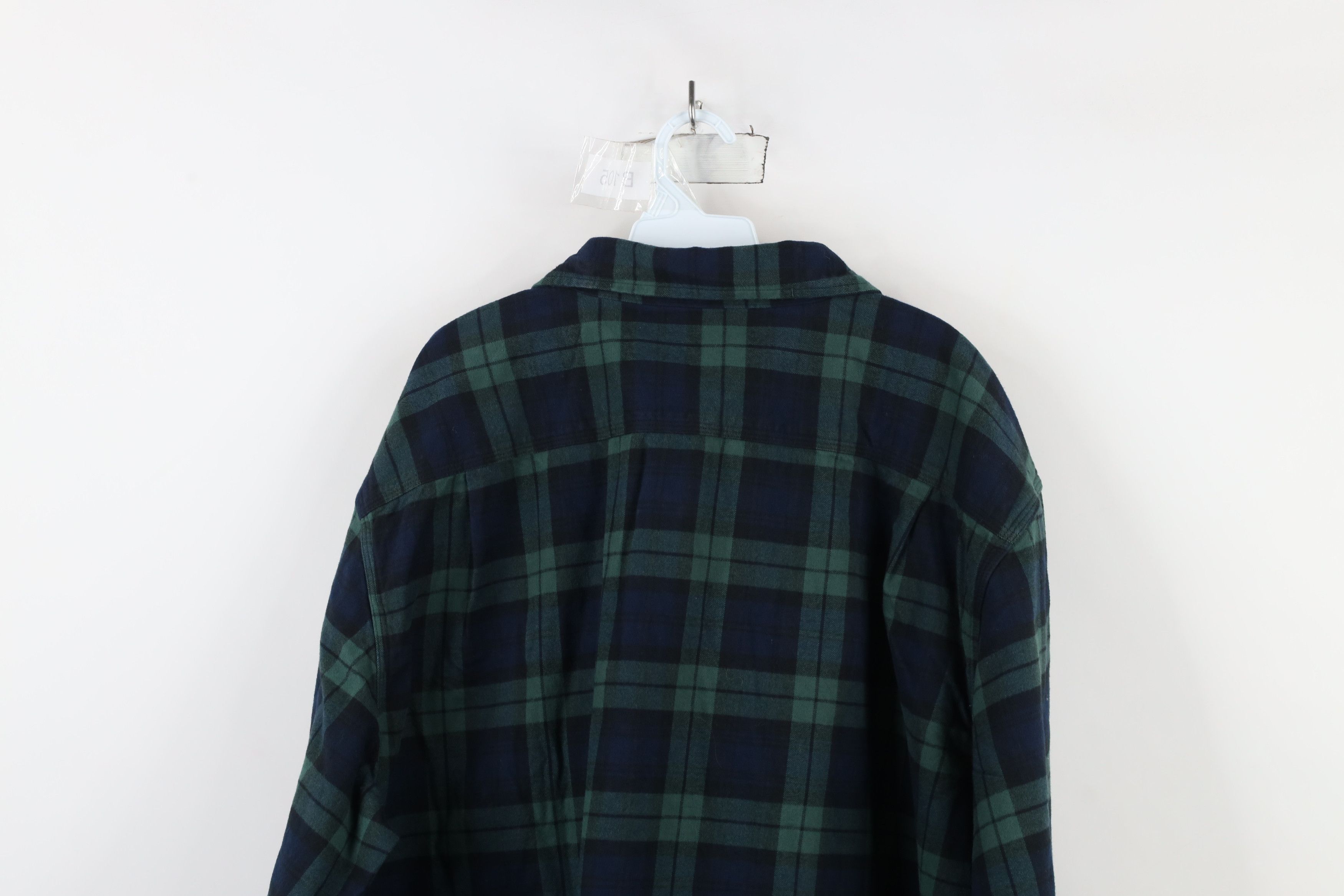 Carhartt × Vintage Vintage Carhartt Loose Fit Flannel Button Shirt Jacket Plaid Size US XXL / EU 58 / 5 - 13 Thumbnail