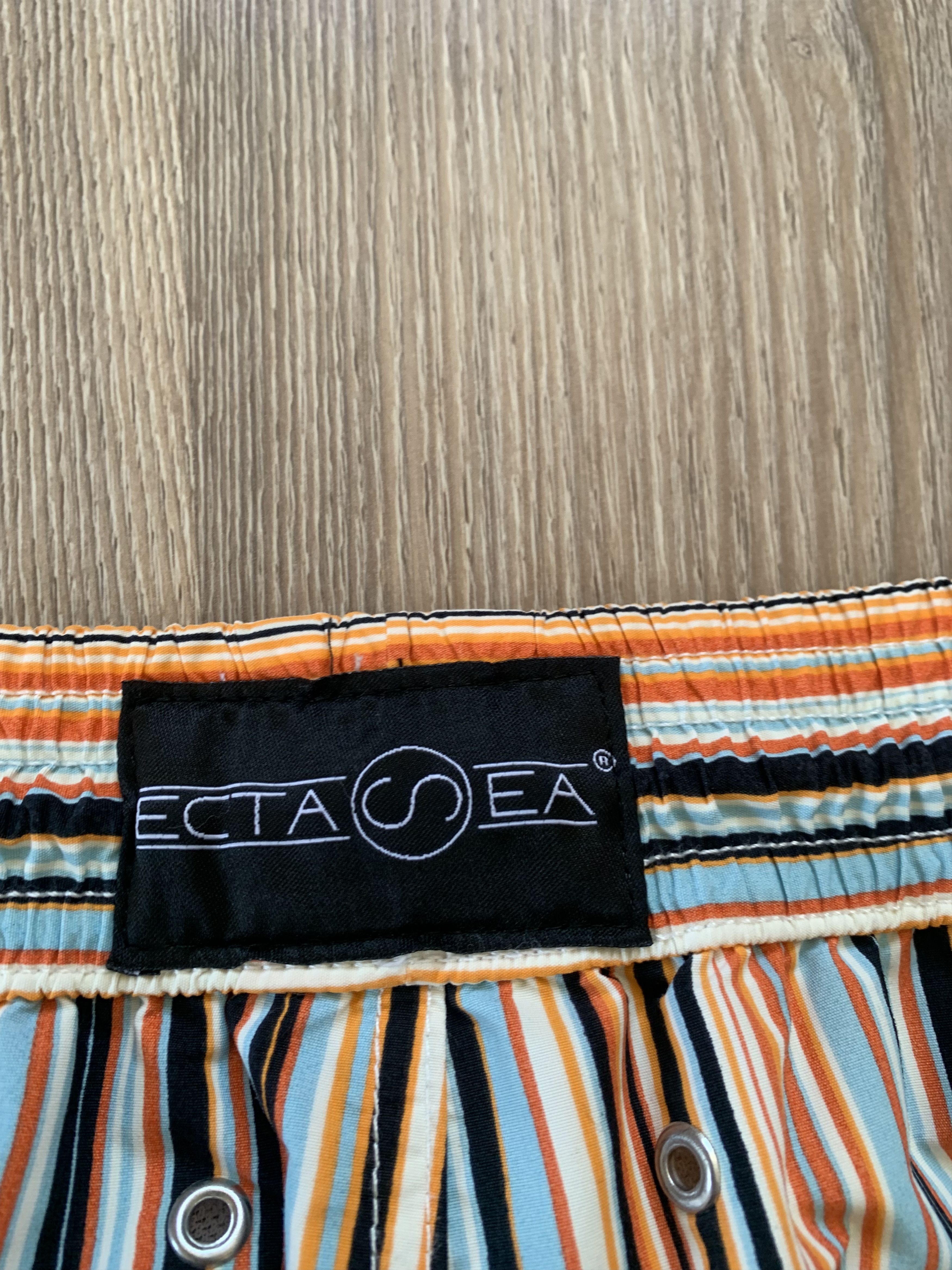 Other Vintage Ectasea Stripe Beach Nylon Shorts Size US 36 / EU 52 - 6 Thumbnail
