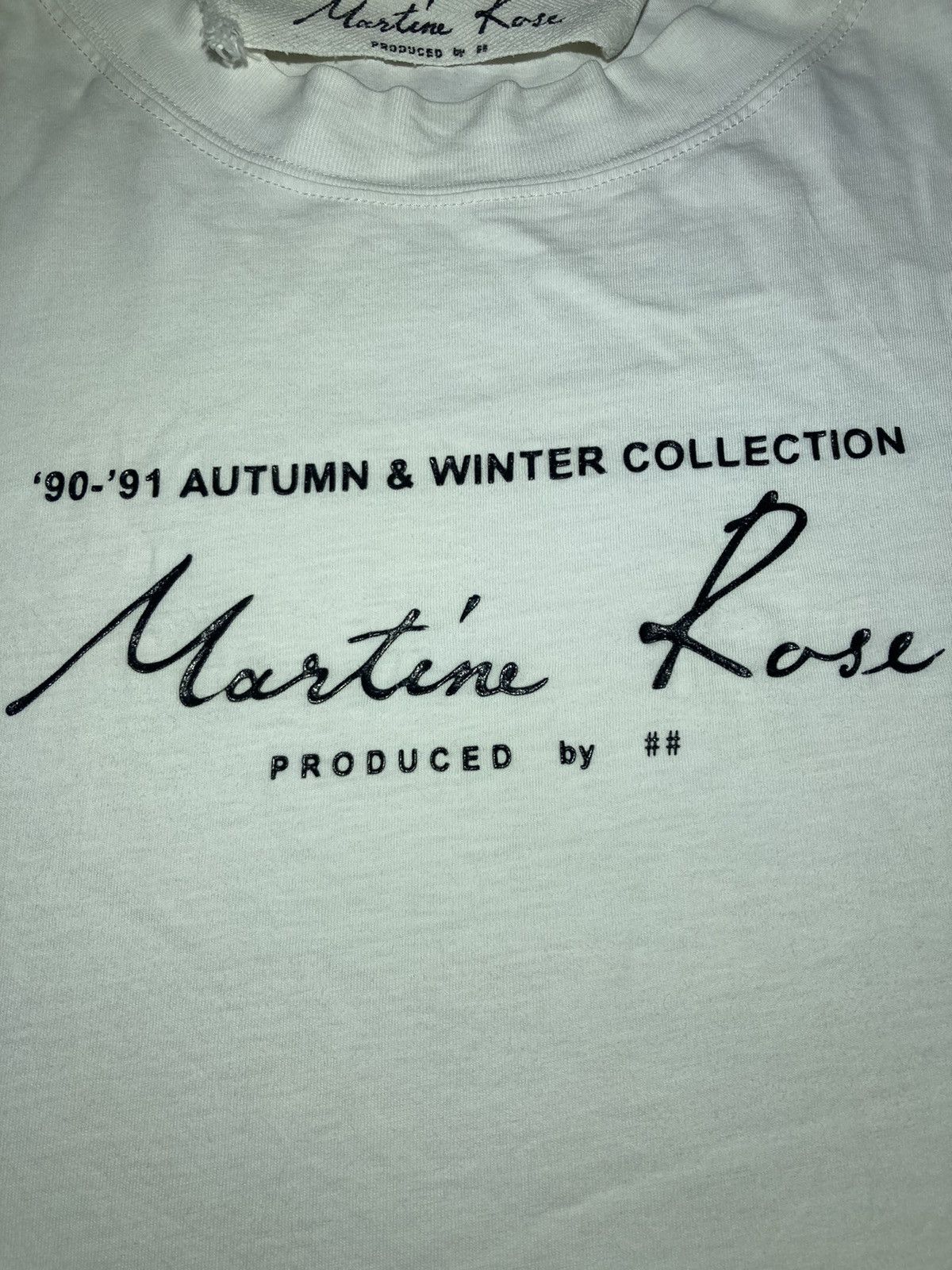 Been Trill × Martine Rose SS15 Martine Rose Been Trill 90-91 Autumn Winter Logo 2015 Size US L / EU 52-54 / 3 - 4 Thumbnail
