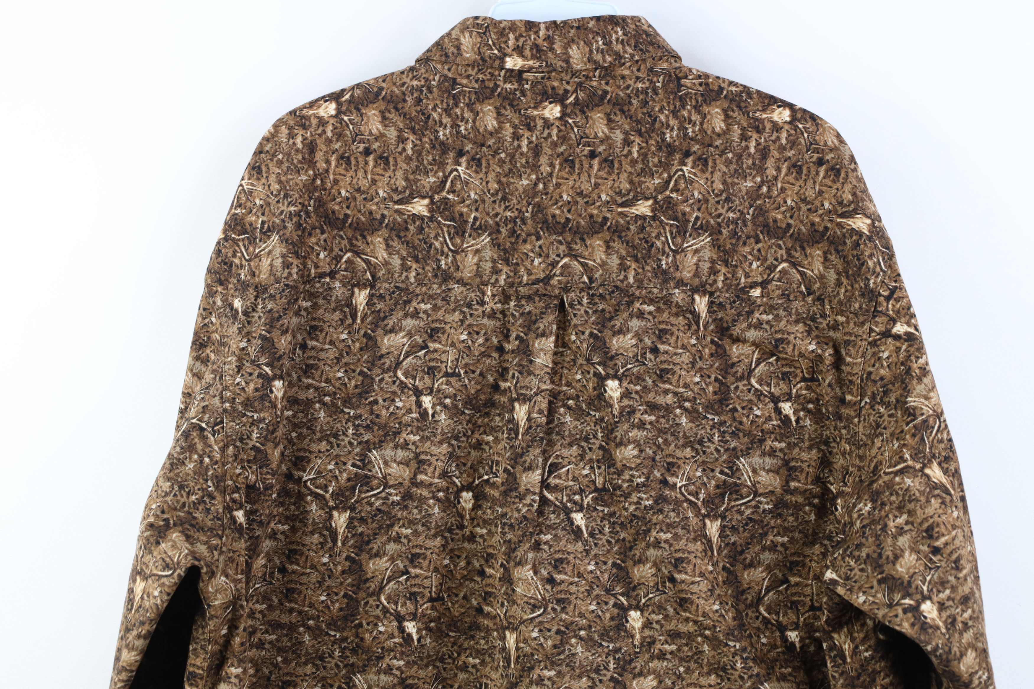 Vintage Vintage 90s Y2K Streetwear Camouflage Button Down Shirt Size US L / EU 52-54 / 3 - 11 Thumbnail
