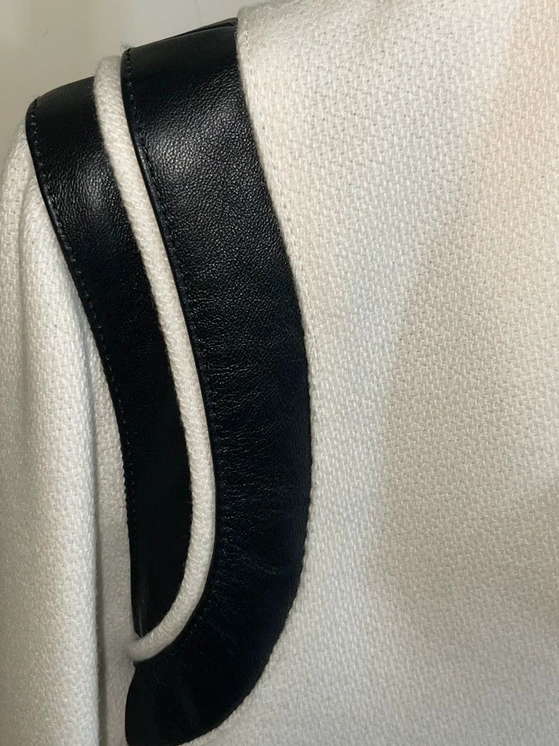 Saint Laurent Paris Saint Laurent 22fw black and white stitching Teddy jacket 2 Size US M / EU 48-50 / 2 - 3 Thumbnail