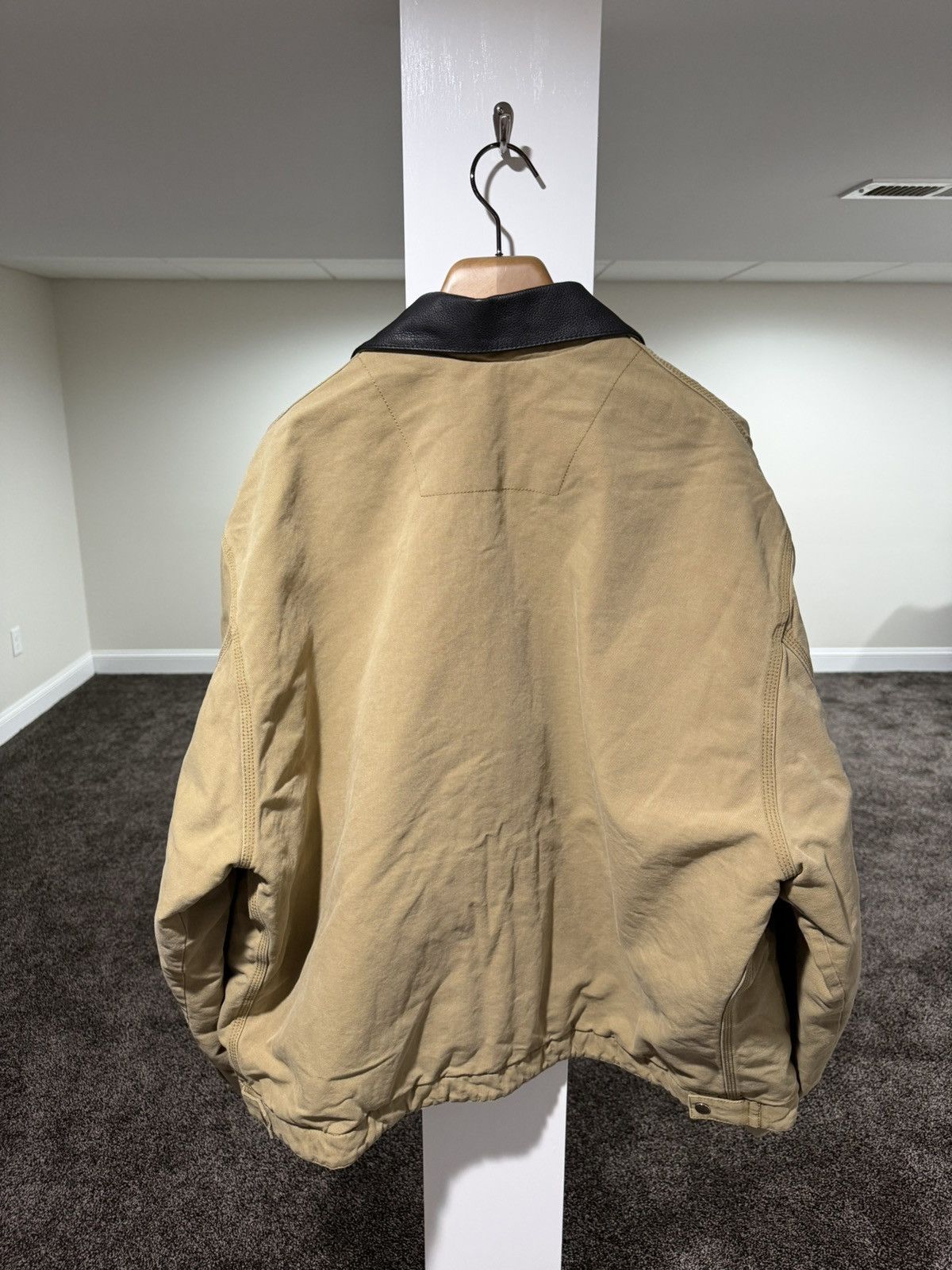 Balenciaga Balenciaga FW21 Demna Canvas Oversized Worker Jacket Size US S / EU 44-46 / 1 - 4 Thumbnail