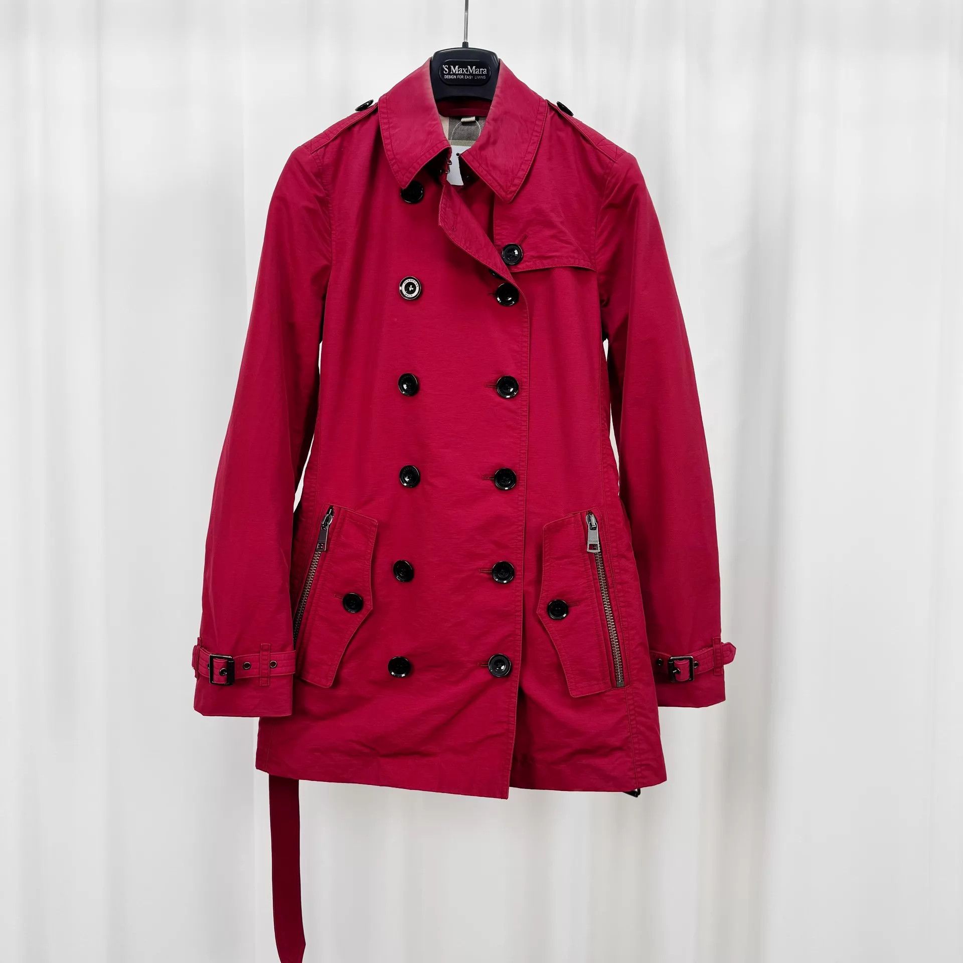 Burberry Burberry Double-Breasted Check Lining Trench UK6 9/10 Size XS / US 0-2 / IT 36-38 - 1 Thumbnail