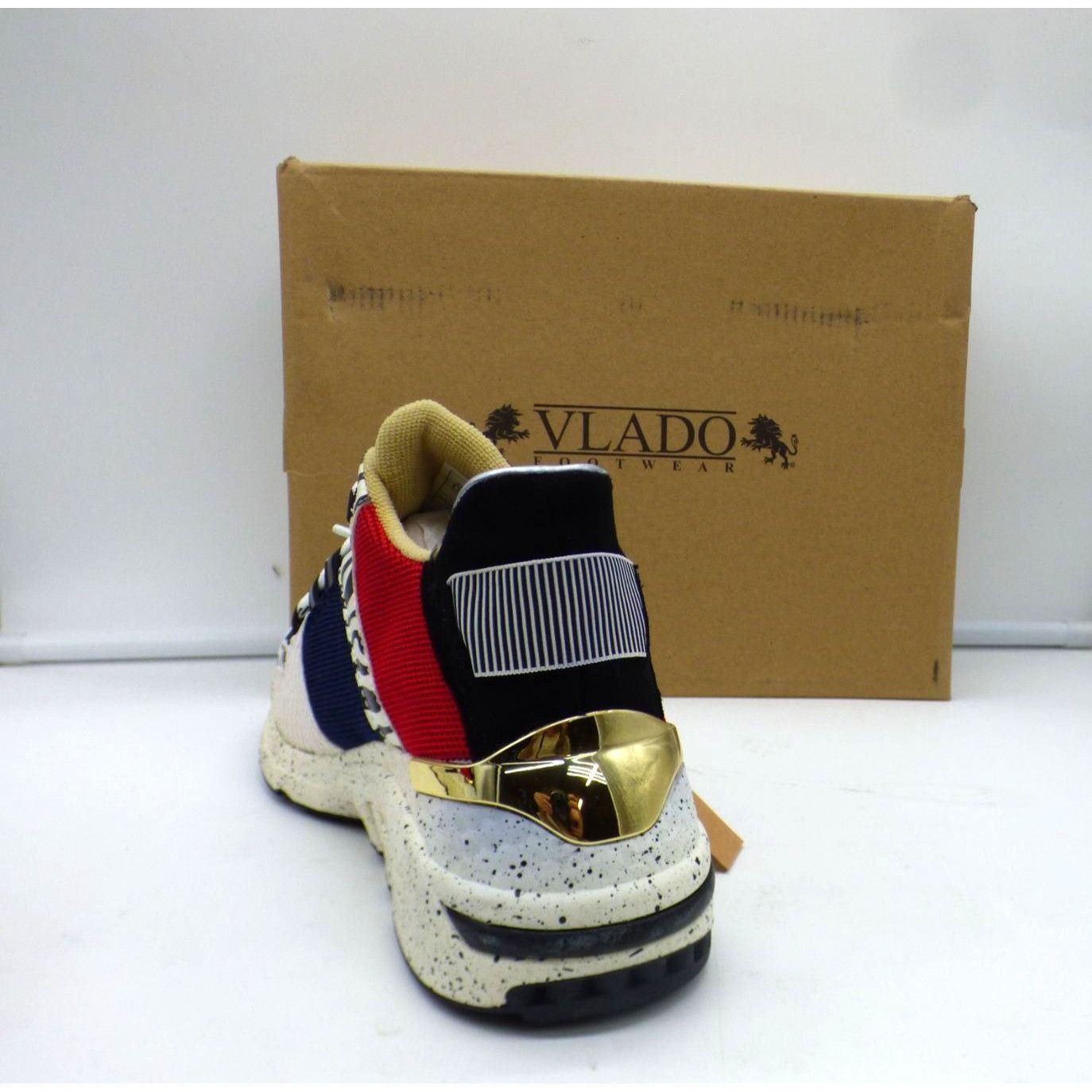 Vlado Vlado Women’s Cleo Athletic Shoe - White / Multi, Sz. 6 Size US 6 / IT 36 - 13 Thumbnail