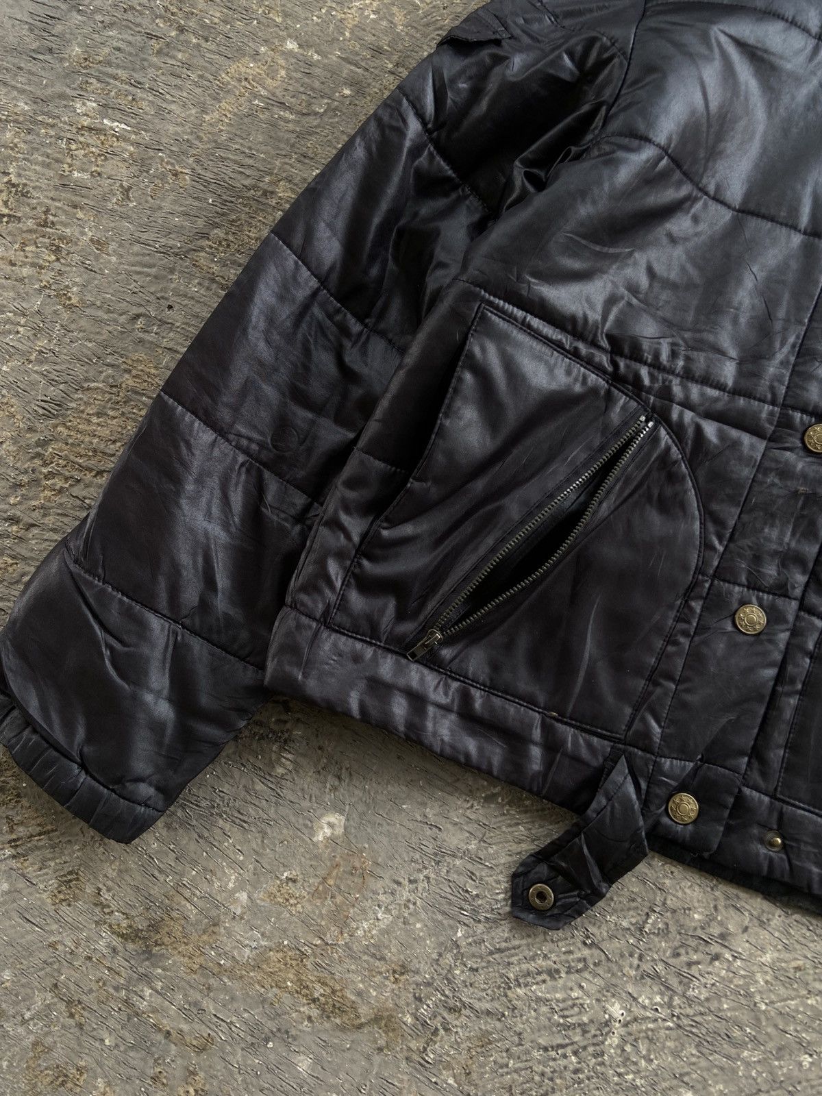 Japanese Brand 2000s ChouChou - Vkei Style Boxy Fur Jacket Size M / US 6-8 / IT 42-44 - 9 Thumbnail