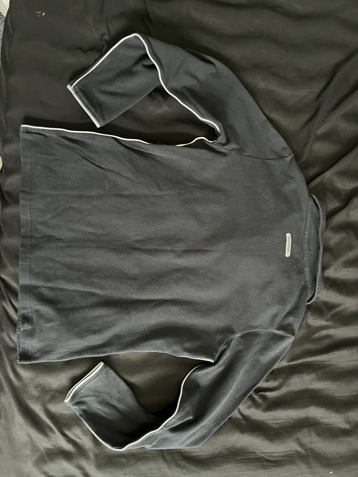Ferrari VINTAGE 2000 Ferrari Idea S.A. Quarter-Zip Utility Shirt Size S / US 4 / IT 40 - 2 Thumbnail