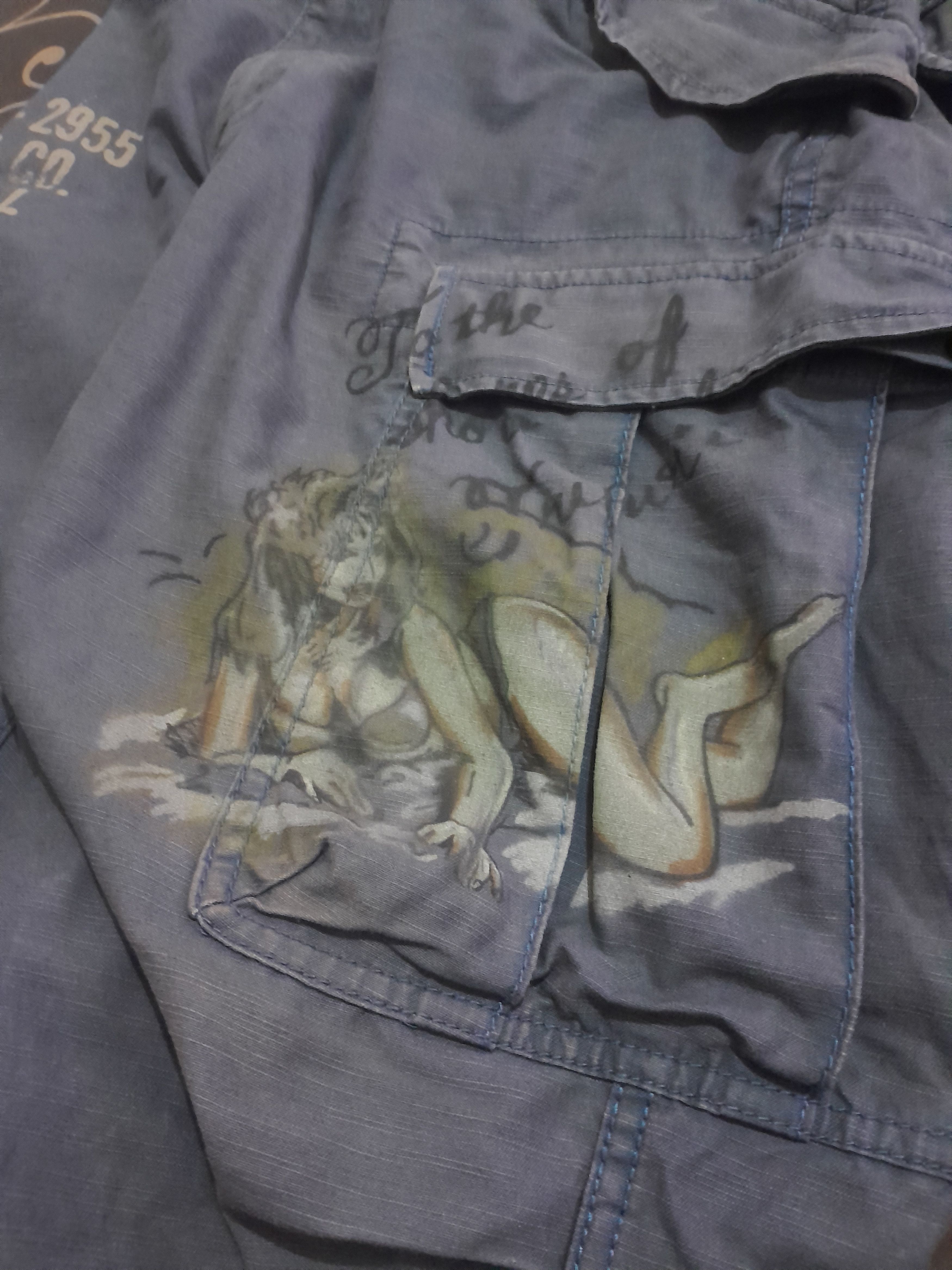 Avirex Military Stencil USN cargo pants Size US 34 / EU 50 - 8 Thumbnail