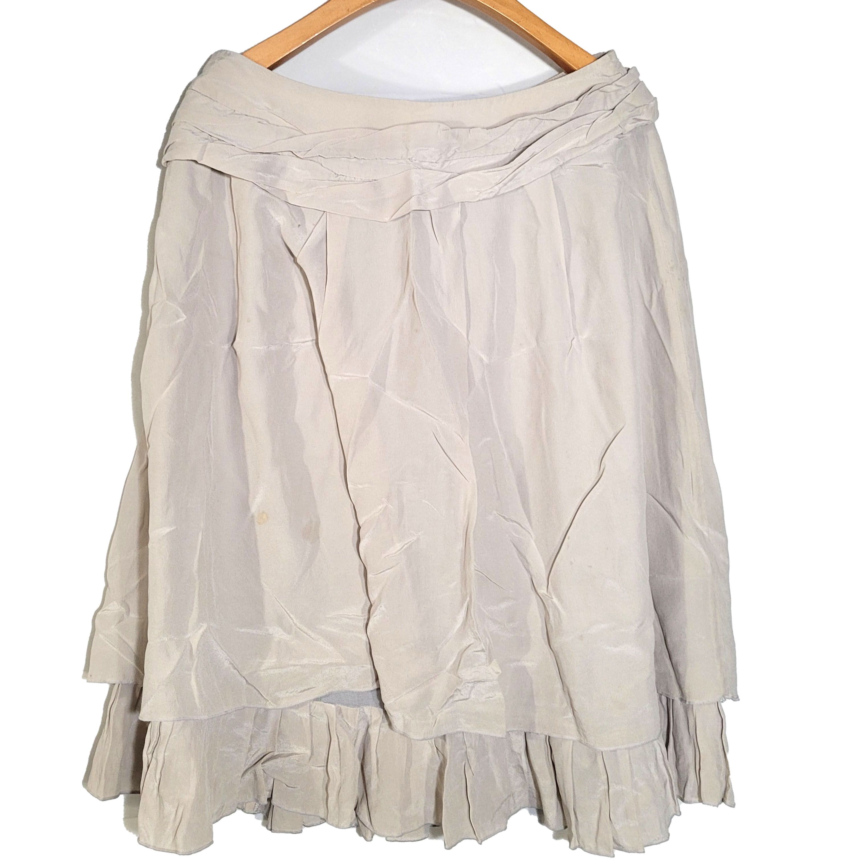 Other Women's Silk Size XS A-Line Skirt SCB575 Size 26" / US 2 / IT 38 - 3 Thumbnail