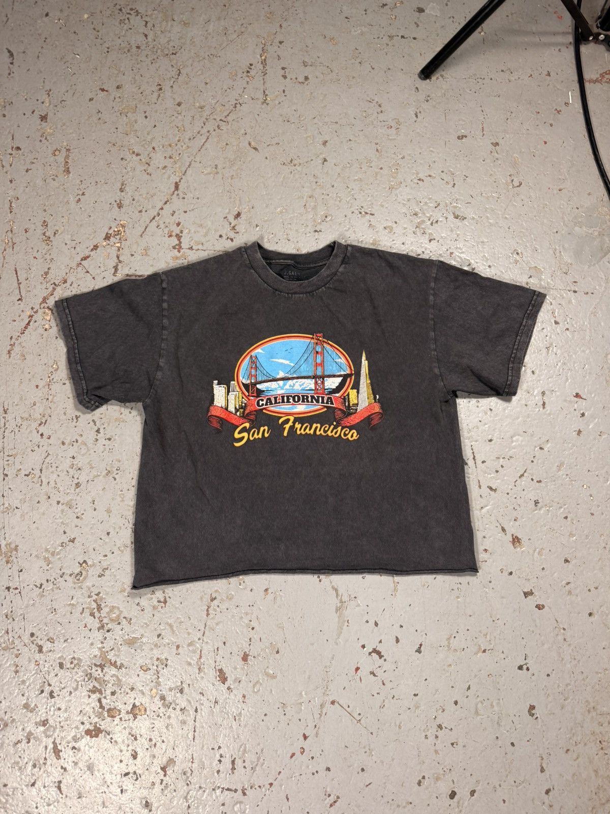 Other Sun Faded Cropped San Fransisco Tee Size US M / EU 48-50 / 2 - 1 Thumbnail