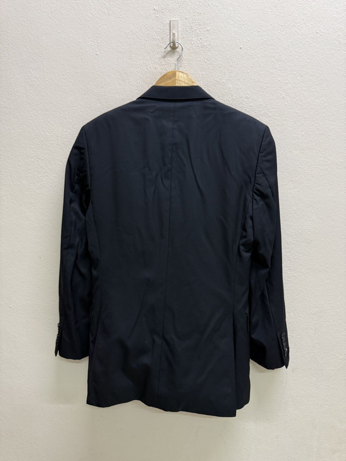 Burberry Burberry Super 120s Monogram Lined Black Blazer Coat Size US S / EU 44-46 / 1 - 24 Thumbnail