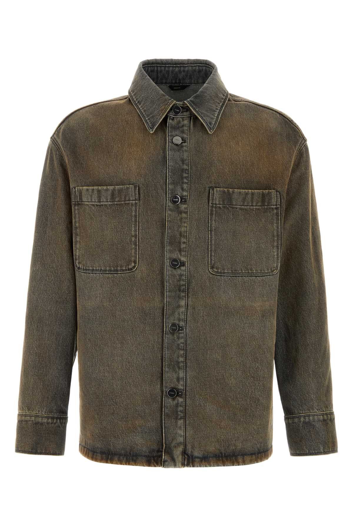 Fendi Denim Jacket Size US L / EU 52-54 / 3 - 1 Thumbnail