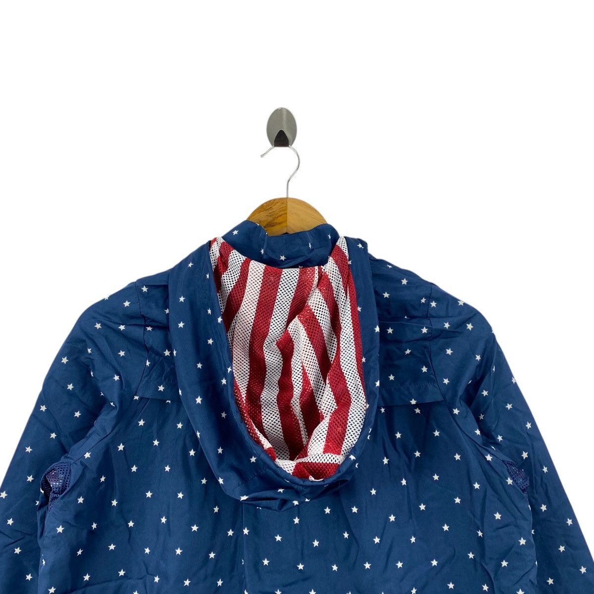 Fiorucci FIORUCCI Italy Italian Designer American Flag Theme Hoodie Size S / US 4 / IT 40 - 4 Thumbnail