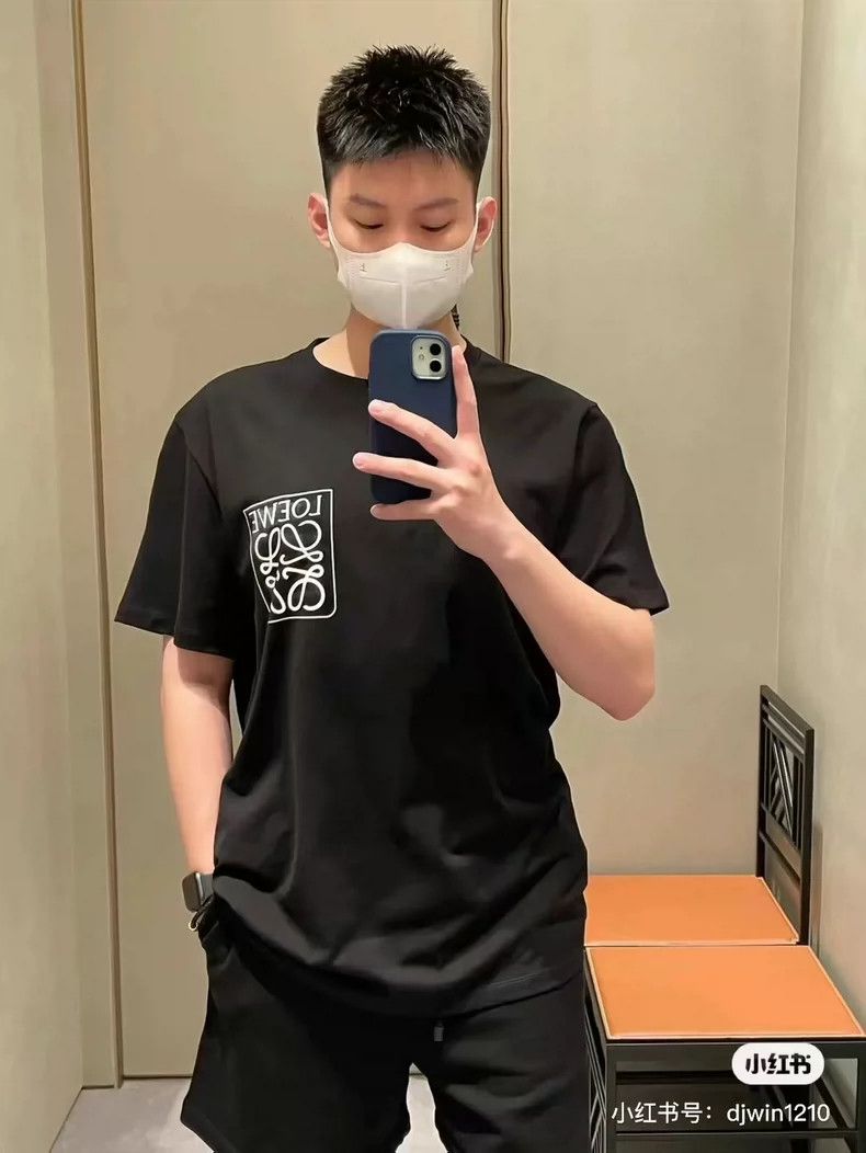 Loewe loewe Black short sleeves 2505-Nextarrow Size US XL / EU 56 / 4 - 5 Thumbnail