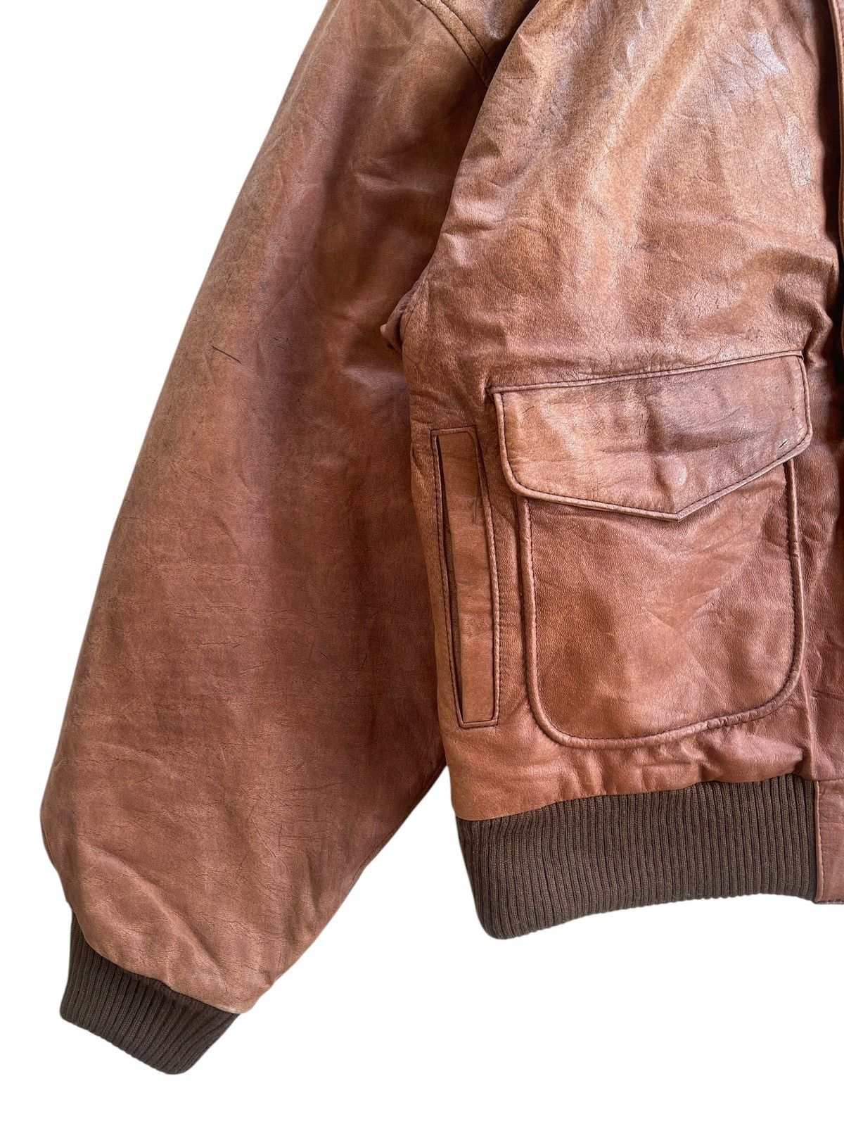 Vintage Vintage Wilsons Leather Type A-2 Jacket Size US S / EU 44-46 / 1 - 8 Thumbnail