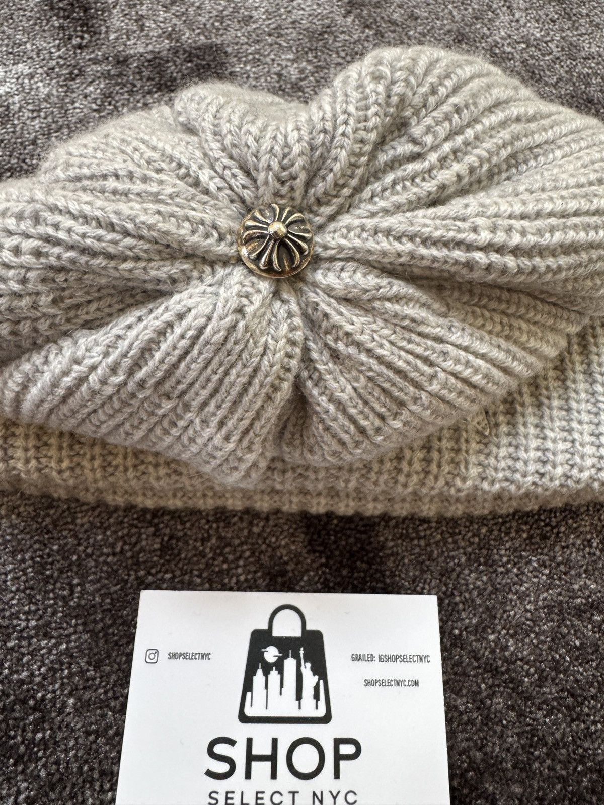Chrome Hearts BRAND NEW CHROME HEARTS SLUDGE 3 STAR PATCH BEANIE Size ONE SIZE - 2 Thumbnail