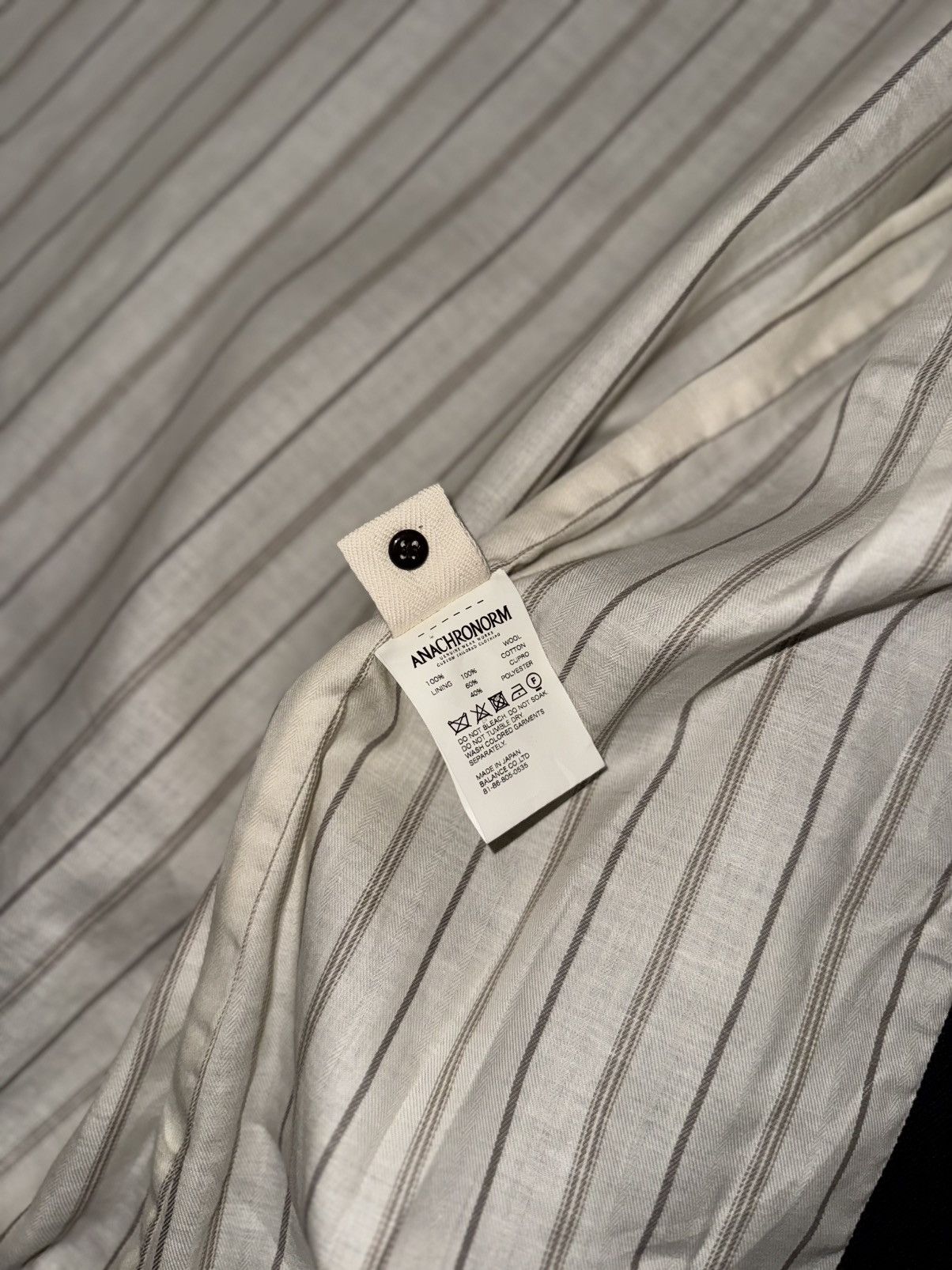 ANACHRONORM [1] ANACHRONORM Tailored Wool Blazer Jacket made in japan Size US S / EU 44-46 / 1 - 9 Thumbnail