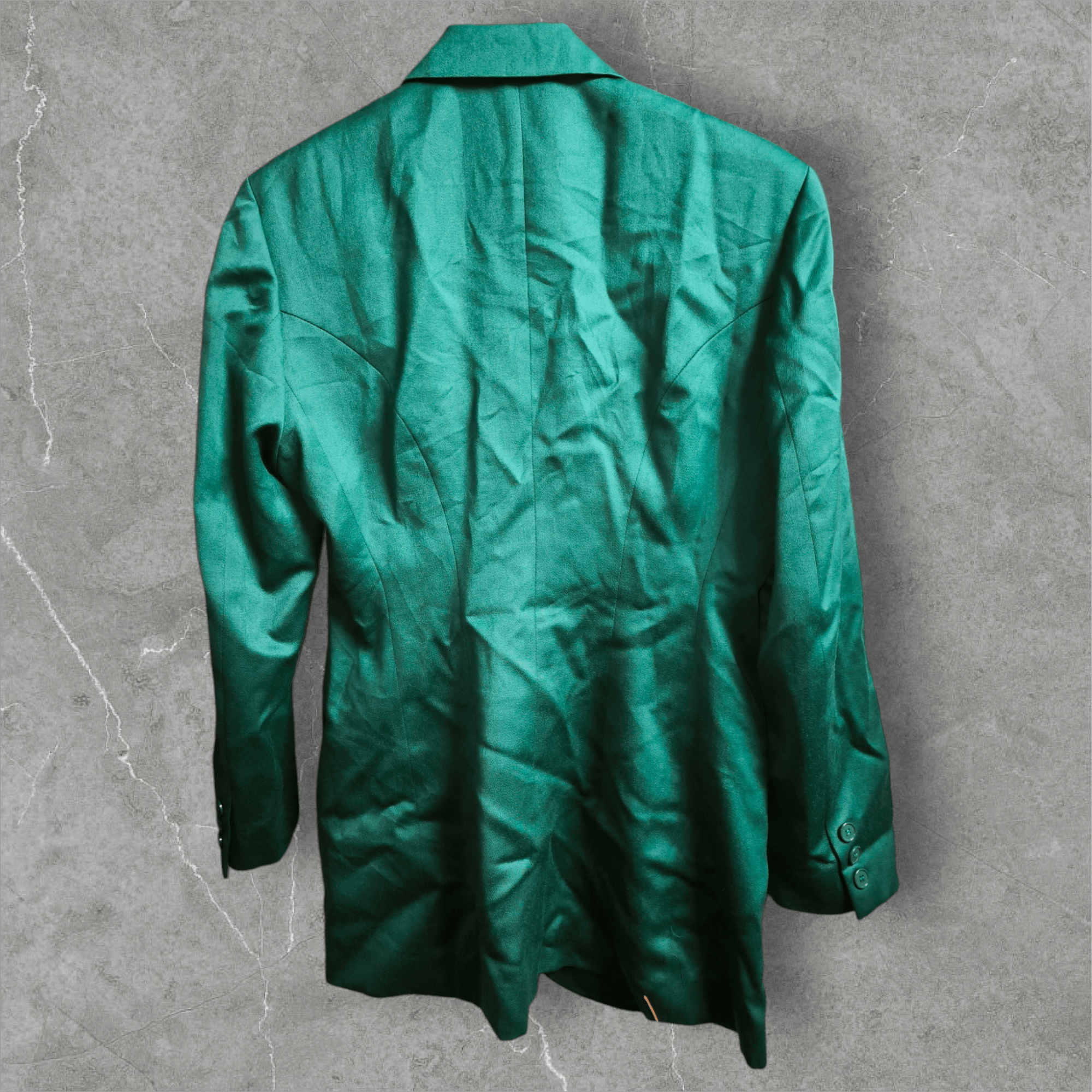 Designer × Katharine Hamnett London × Vintage Wool Curpa Green Size M / US 6-8 / IT 42-44 - 5 Thumbnail