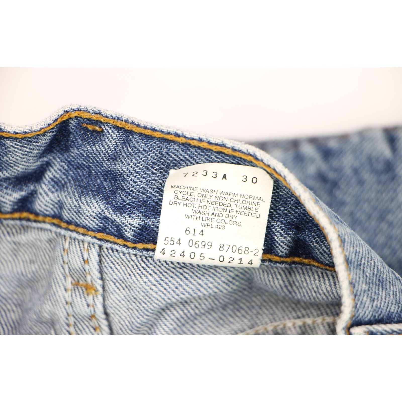 Levi's 90s Vintage Levi's 505 Slim High Petite Y2K Denim Jeans 22Q Size 22" - 4 Thumbnail
